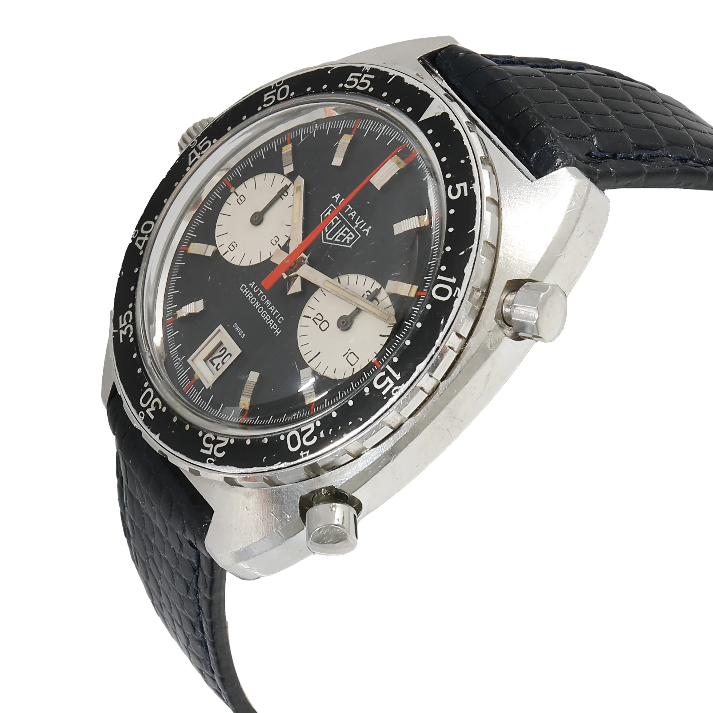 Autavia 1163 Mens Watch in Stainless Steel - Image 3