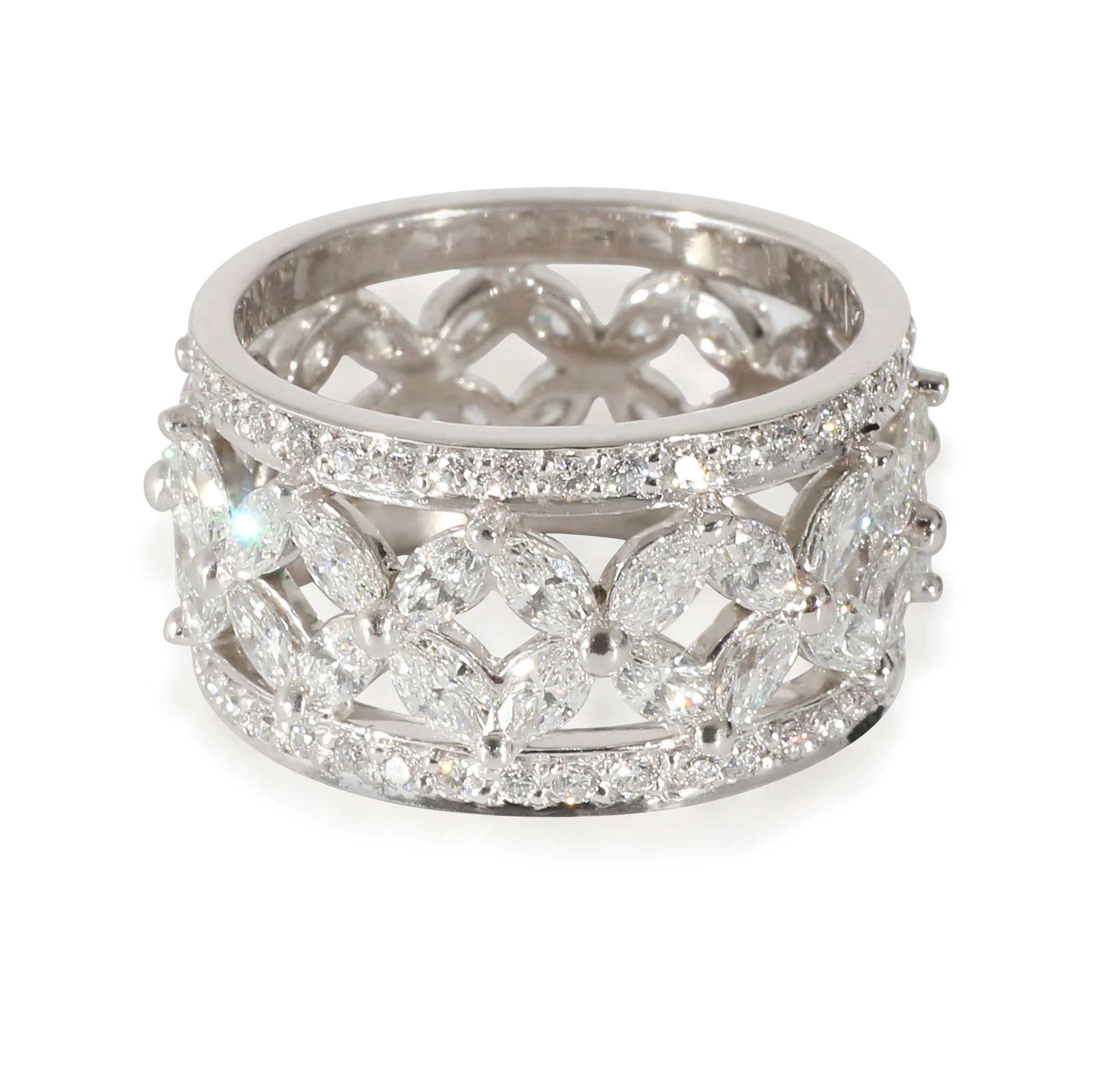 Tiffany & Co. Victoria Band in Platinum 1.8 CTW - Image 2