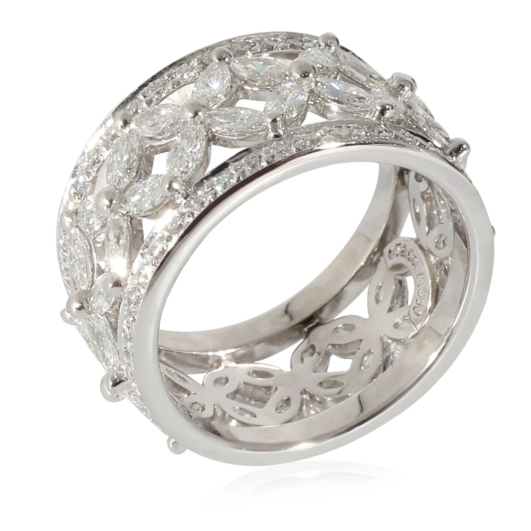 Tiffany & Co. Victoria Band in Platinum 1.8 CTW - Image 3