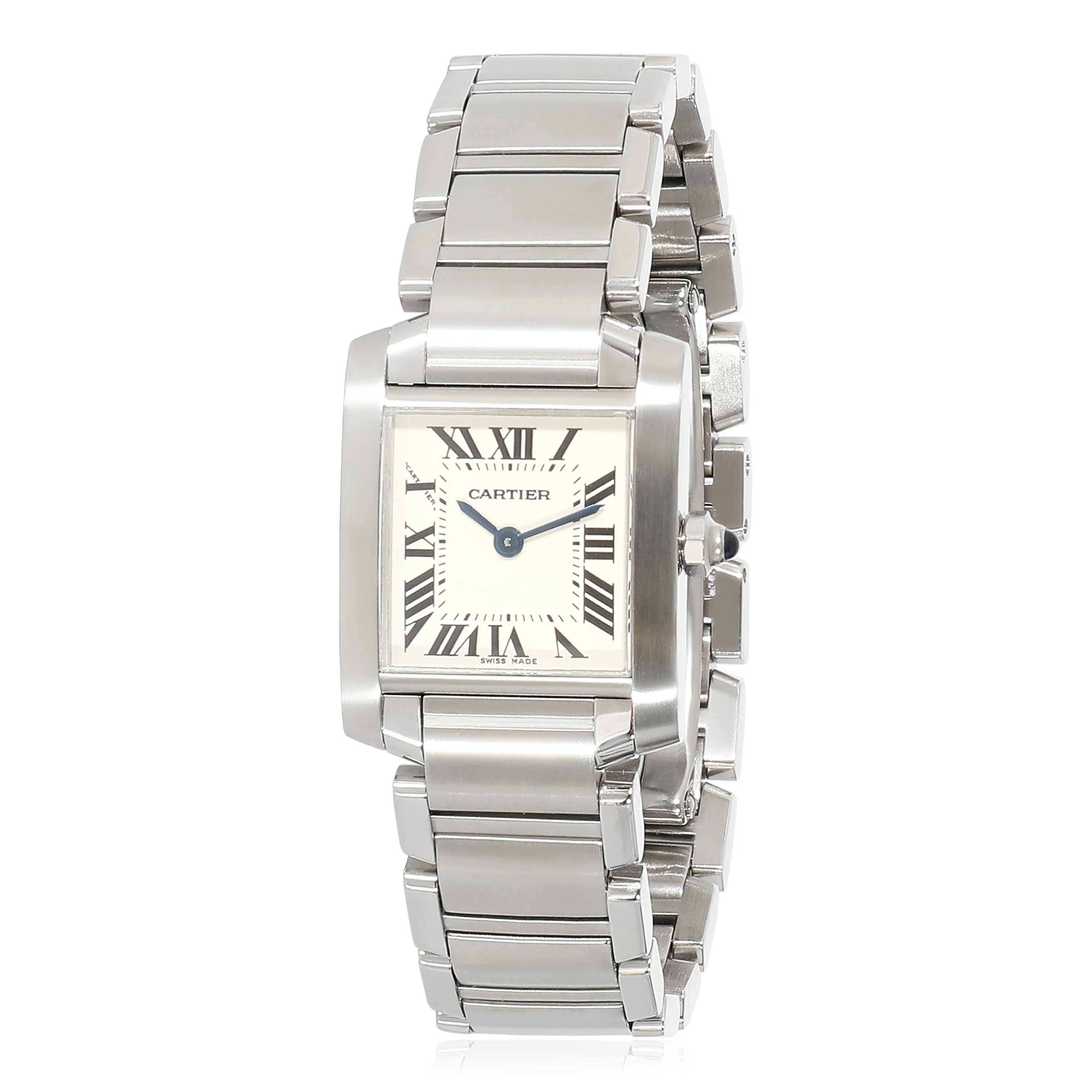 Cartier Tank Francaise W51008Q3 Womens Watch in Stainless Steel