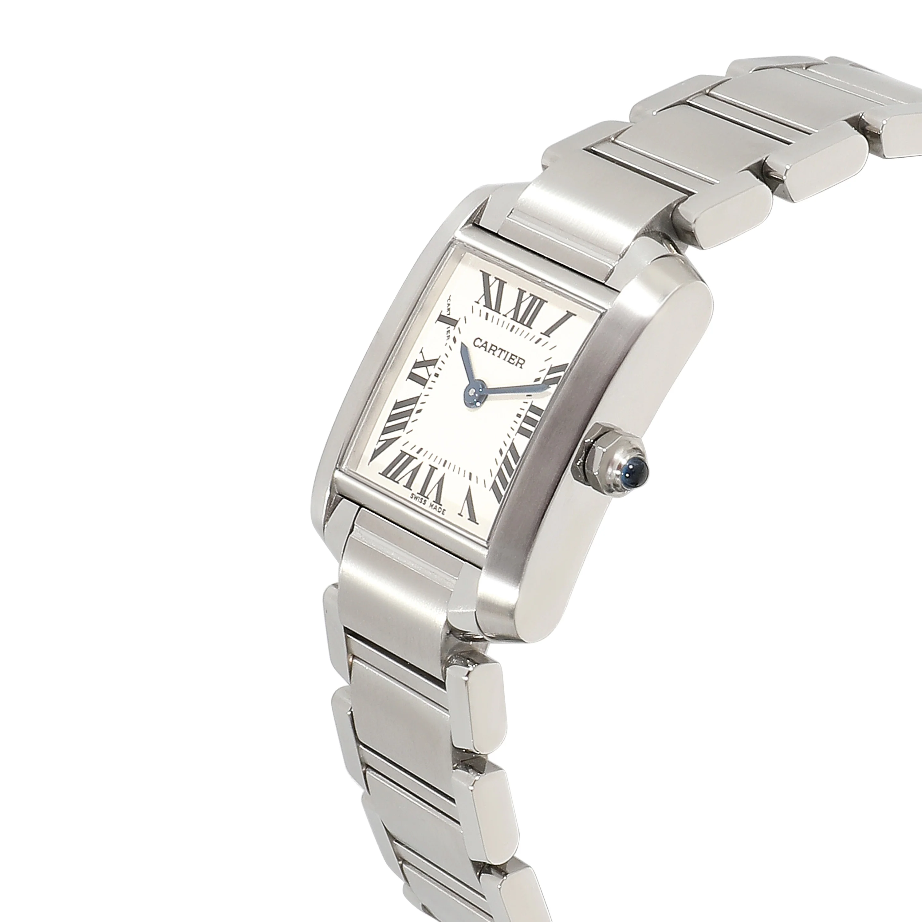 Cartier Tank Francaise W51008Q3 Womens Watch in Stainless Steel - Image 3