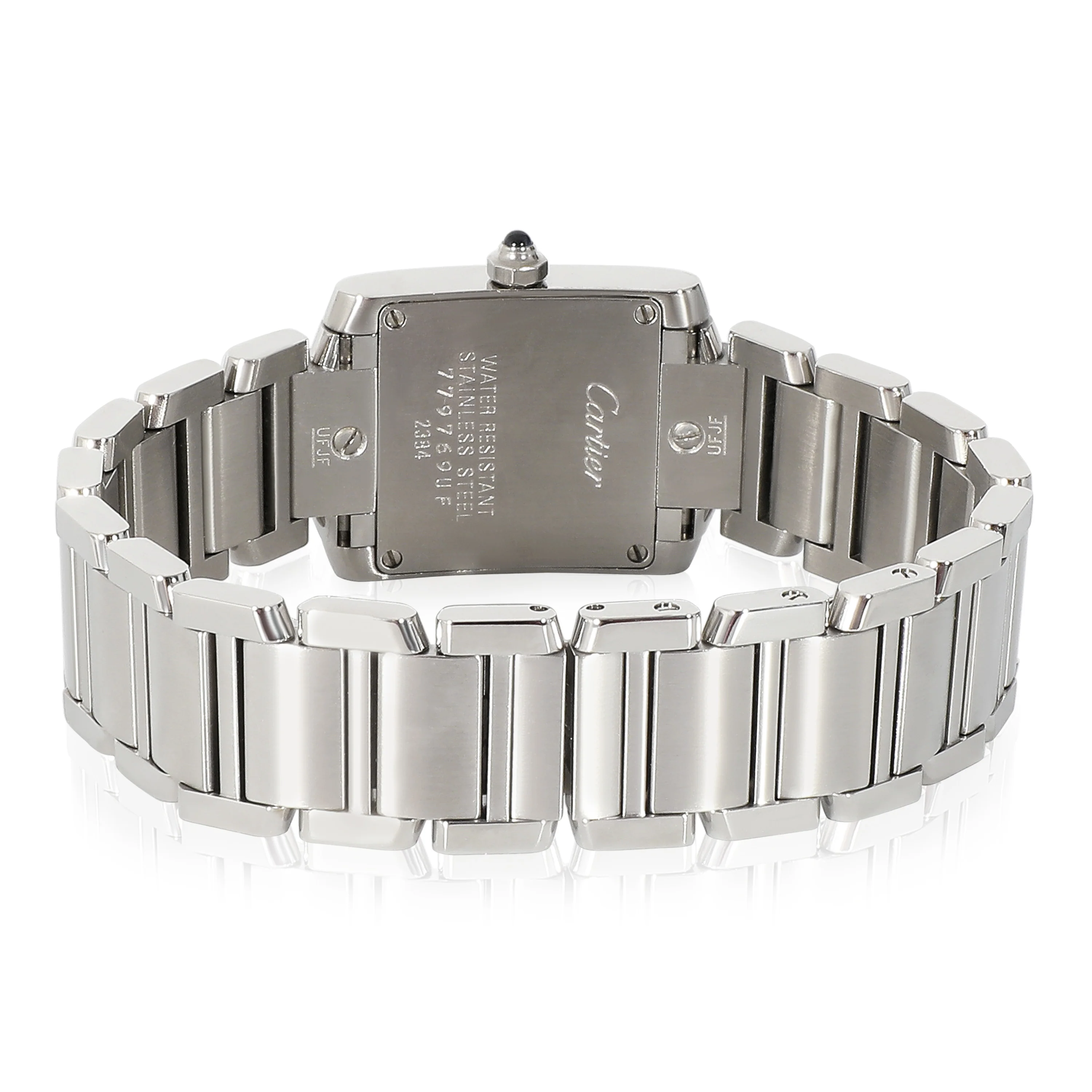 Cartier Tank Francaise W51008Q3 Womens Watch in Stainless Steel - Image 4