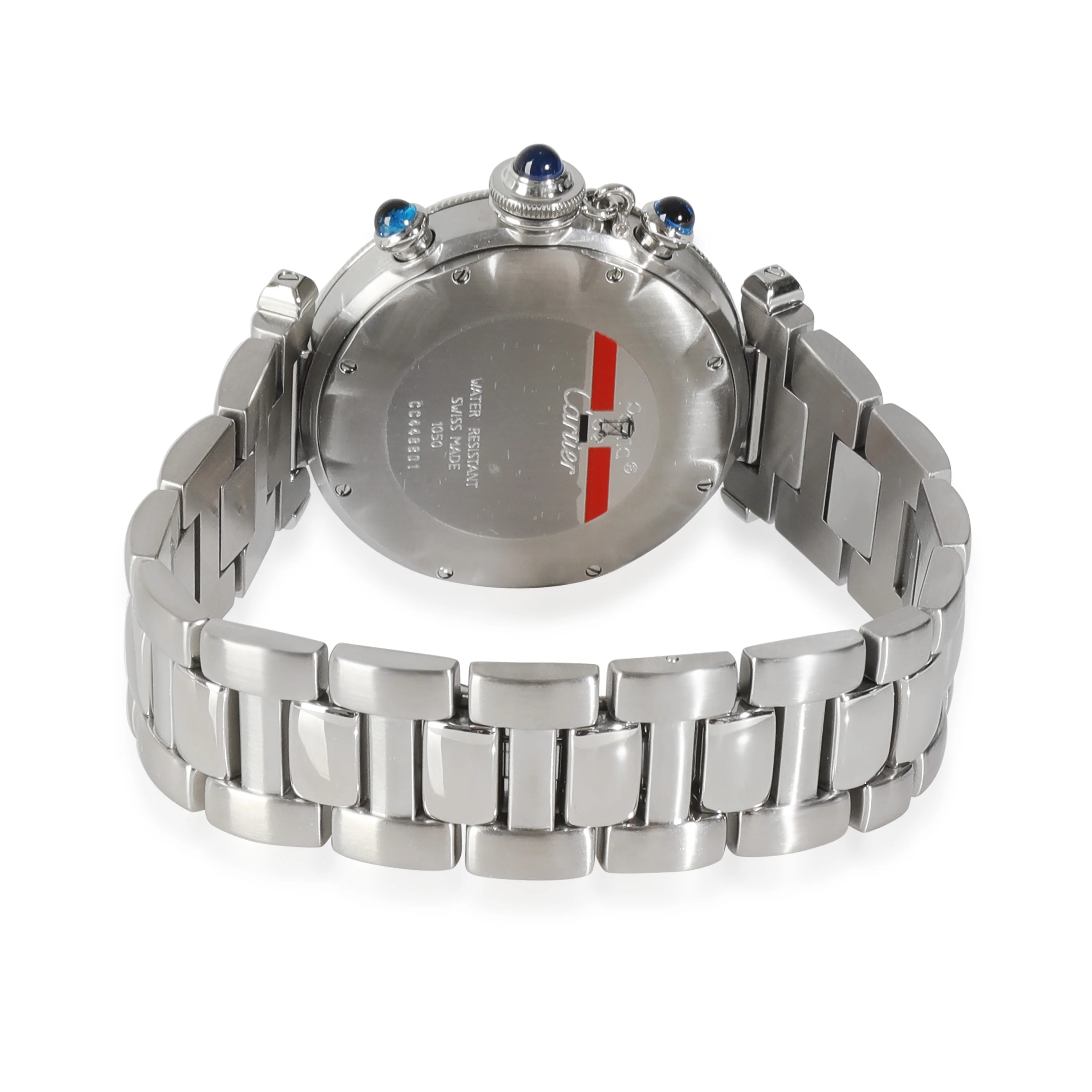 Pasha de Cartier 1050 Mens Watch in Stainless Steel - Image 4