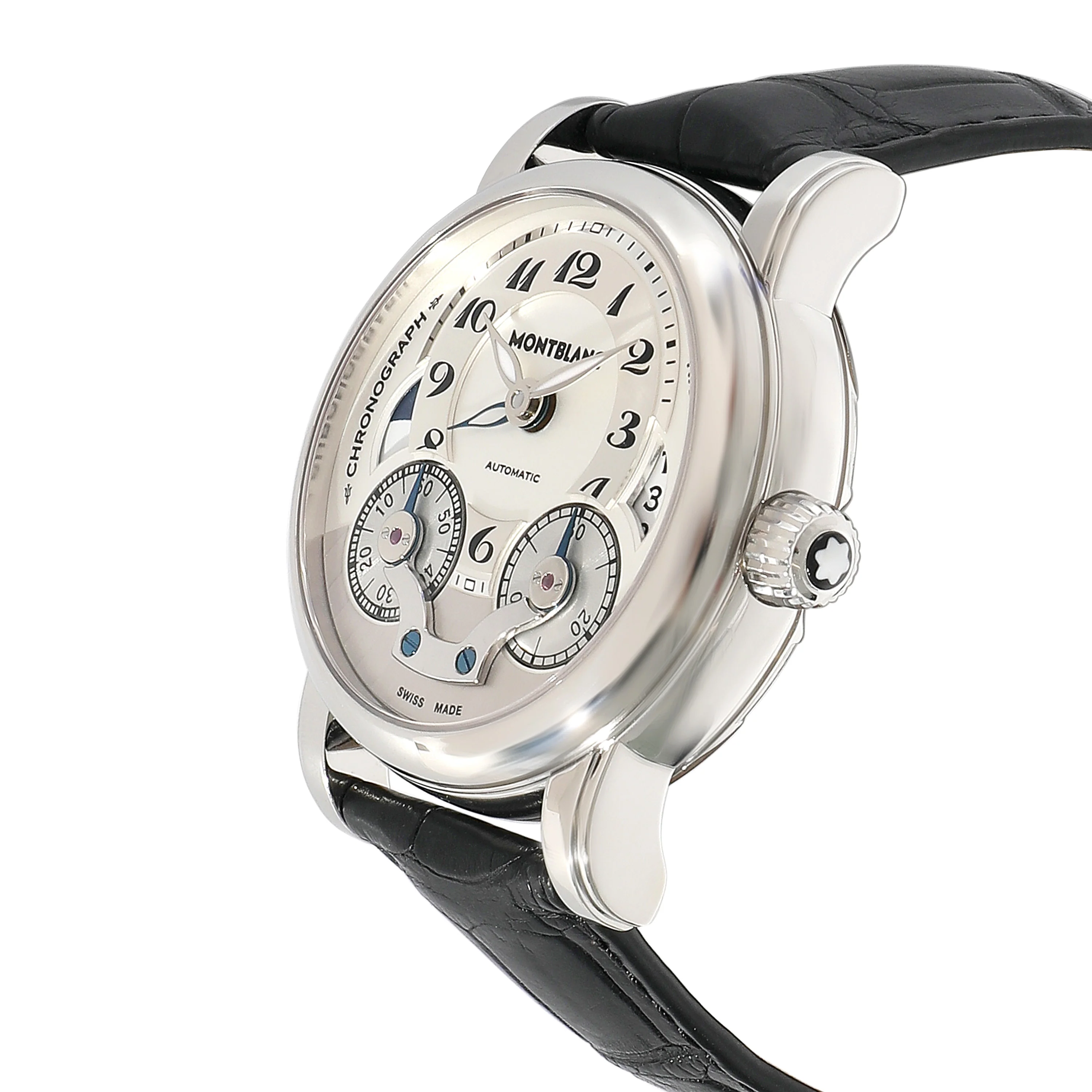 Montblanc Nicolas Rieussec 106595 Mens Watch in Stainless Steel - Image 3