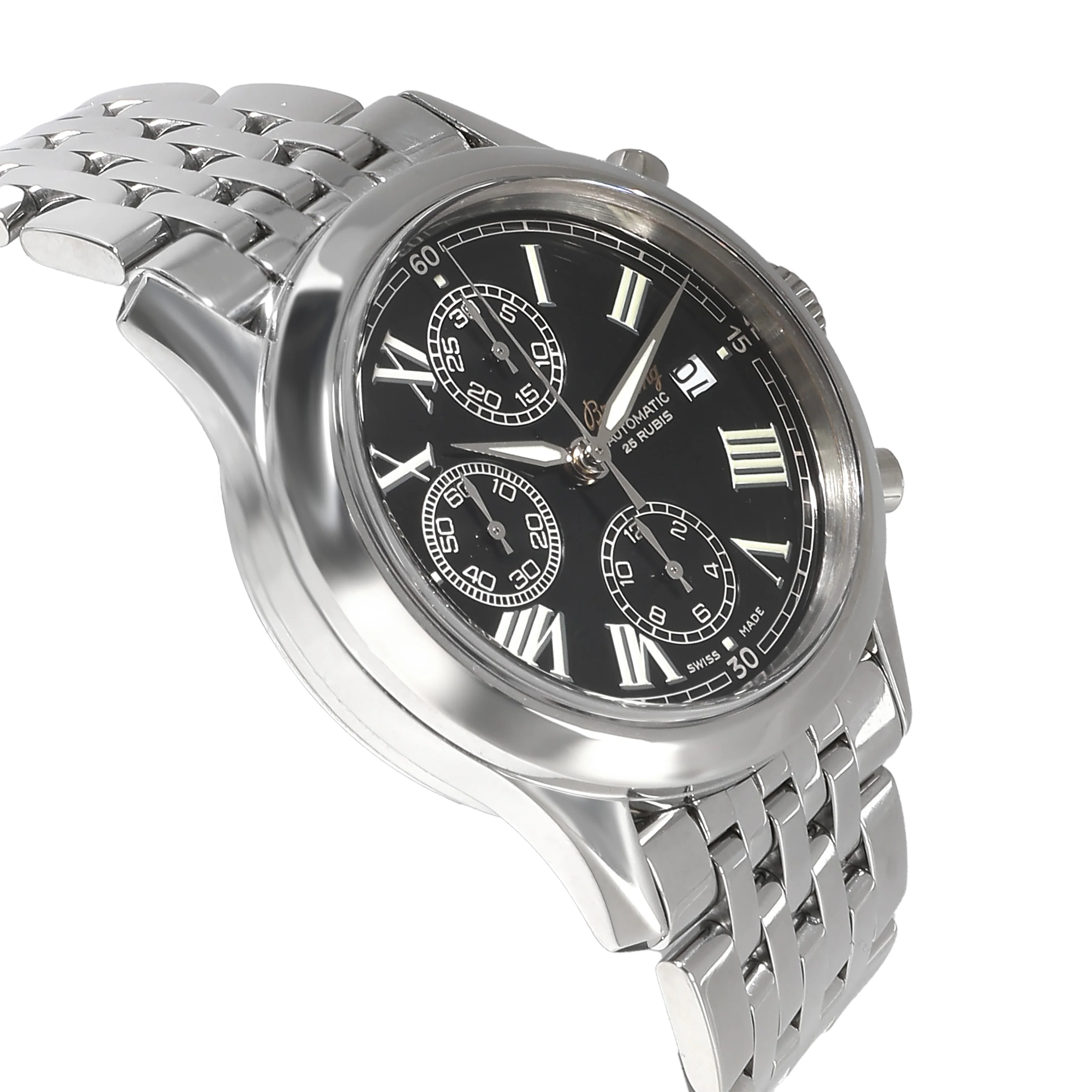 Navitimer Grand Premier A13024.1 Mens Watch in  Stainless Steel - Image 2