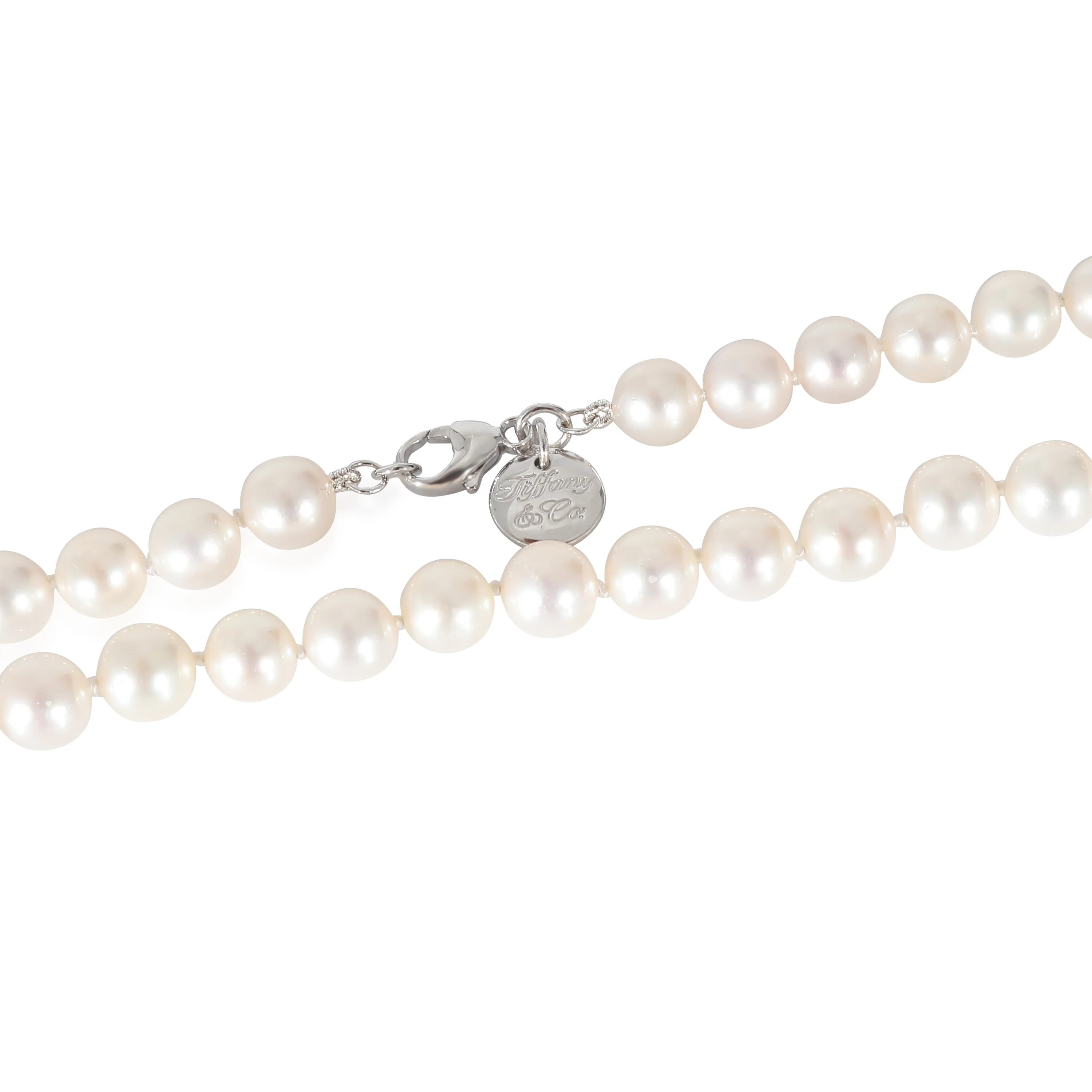 Tiffany & Co. Tiffany Essential Pearls Necklace in 18k White Gold - Image 3
