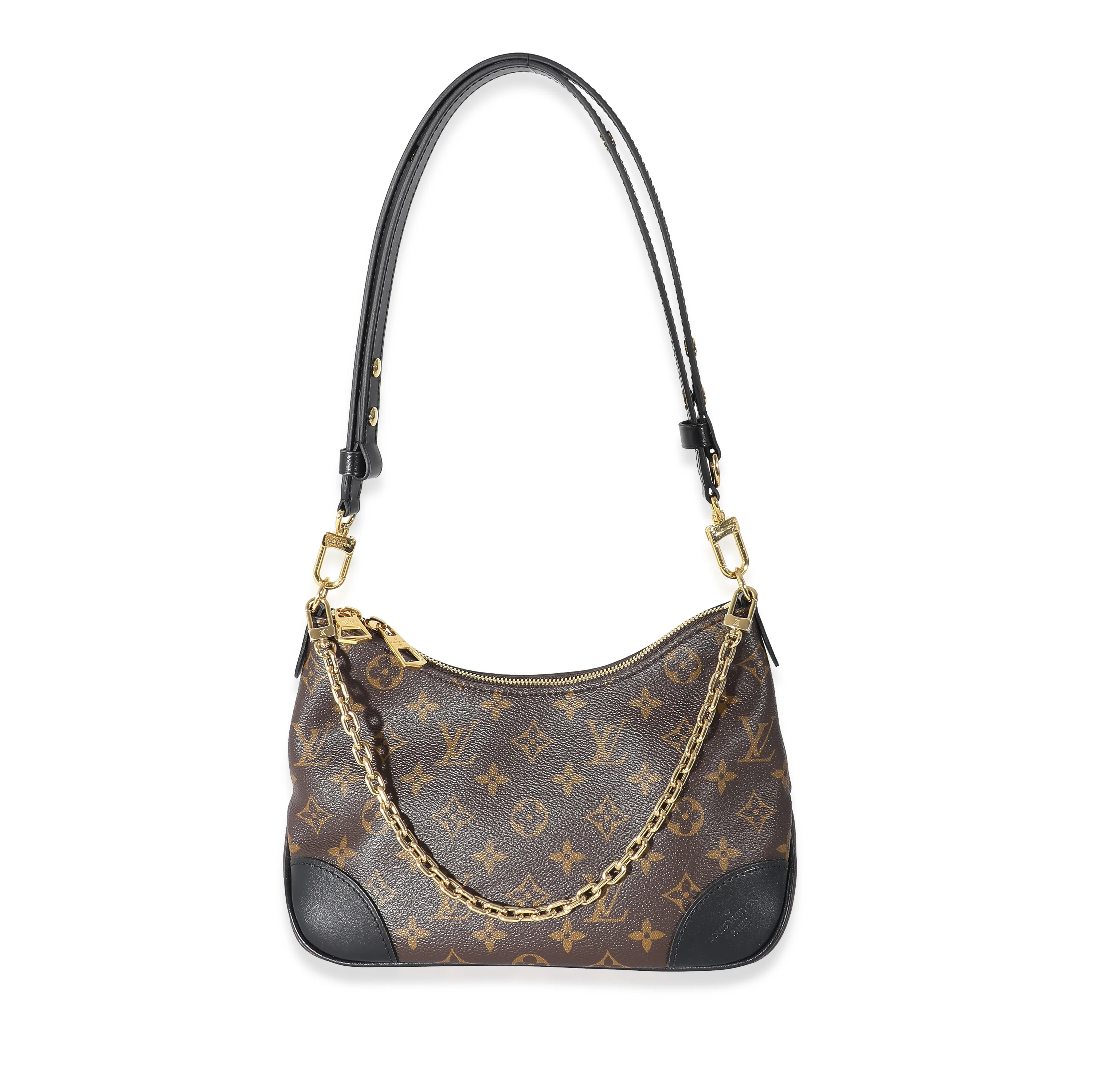 Louis Vuitton Black Monogram Canvas Boulogne NM - Image 6