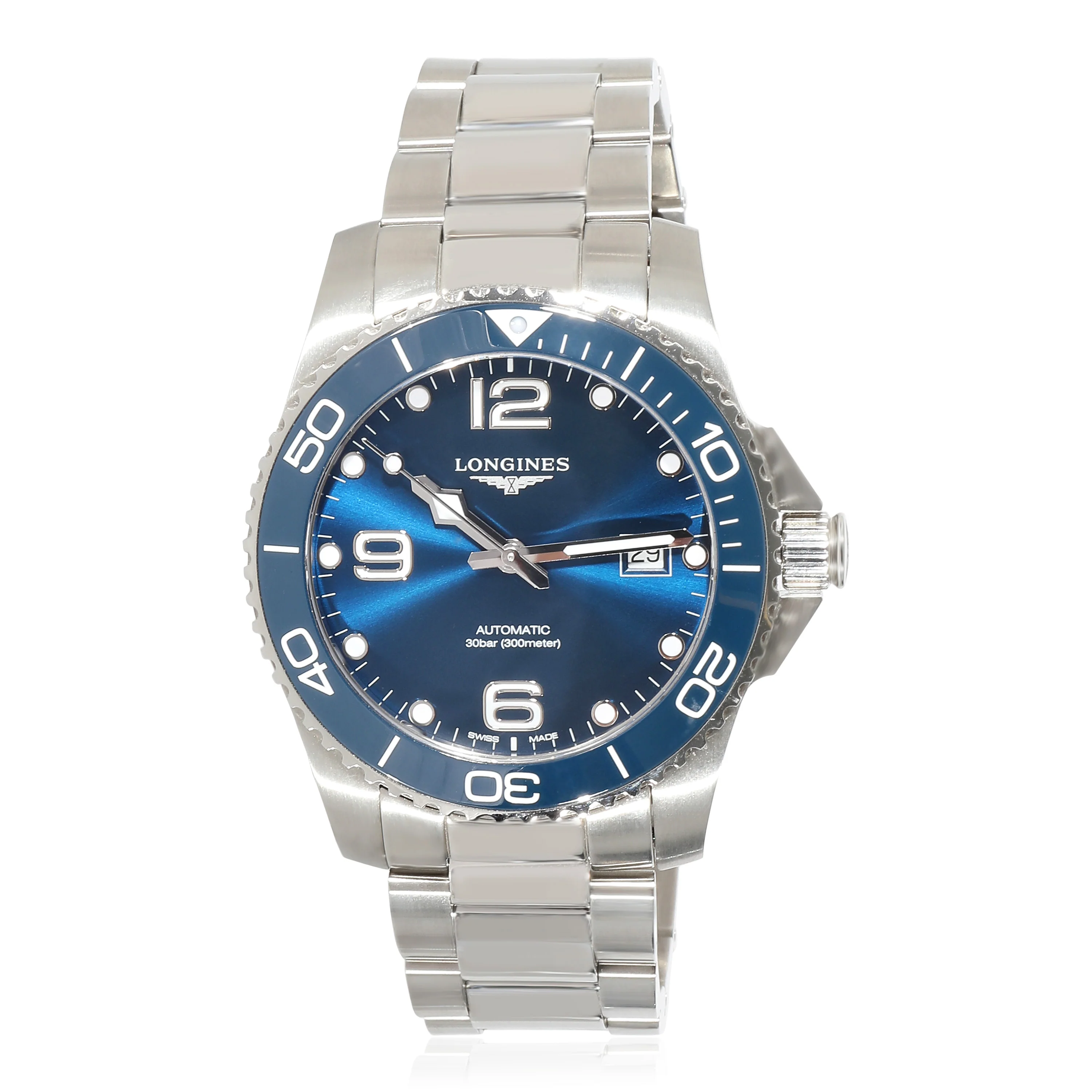 Longines Hydroquest L3.781.4.96.6 Mens Watch in  Stainless Steel - Image 6