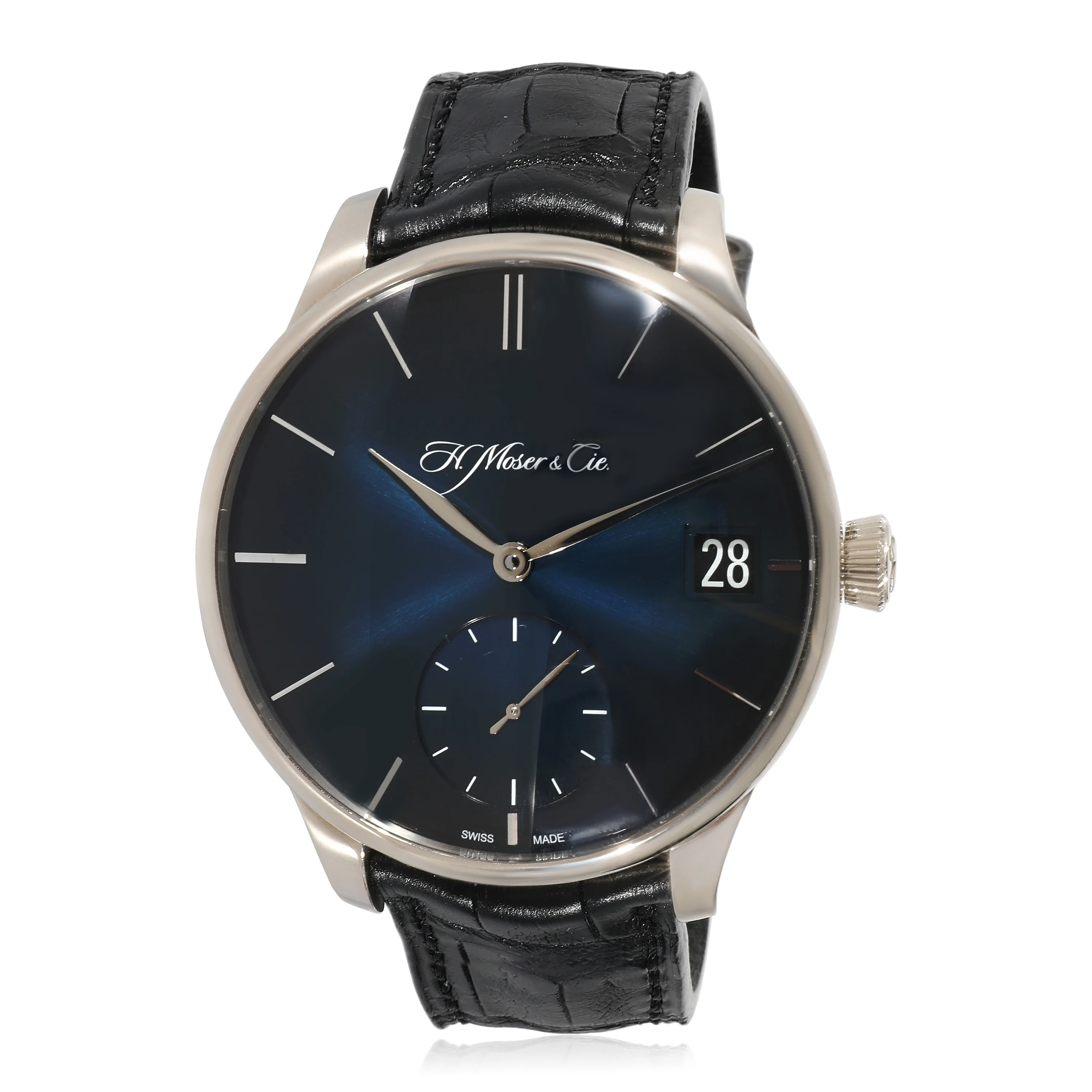Venturer Big Date 2100-0202 Mens Watch in 18kt White Gold - Image 6