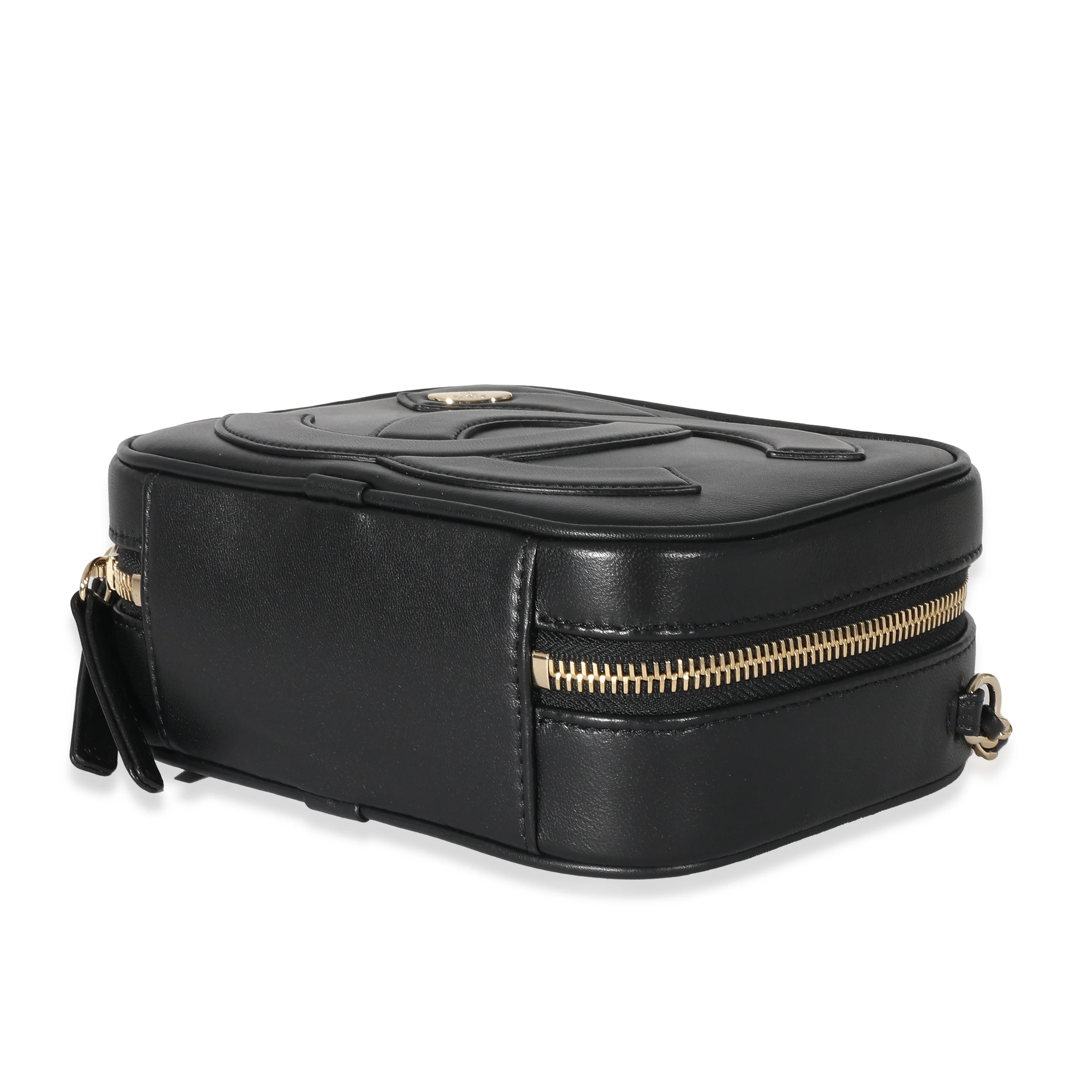 Chanel Black Lambskin CC Mania Camera Bag - Image 5