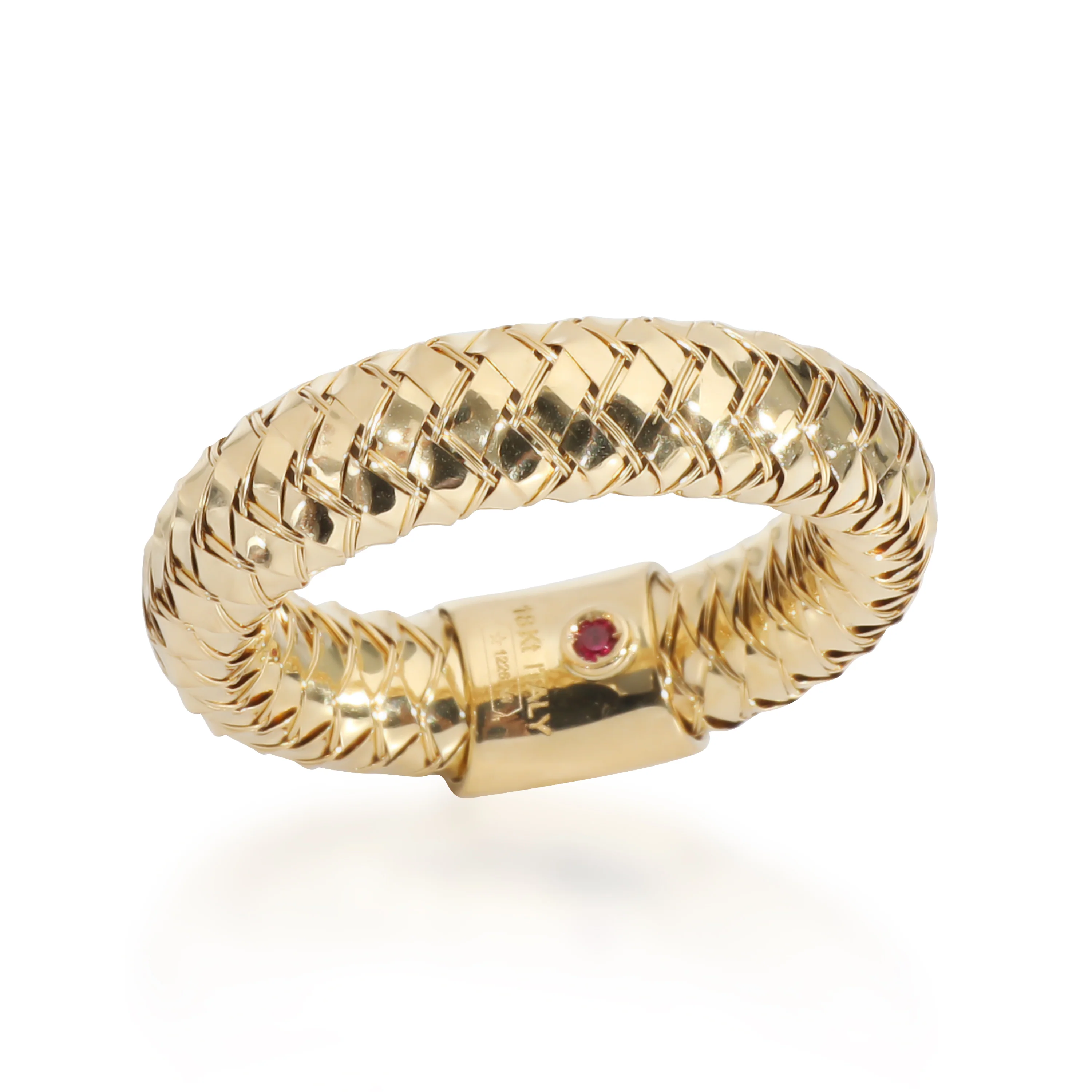 Roberto Coin Primavera Ring in 18K Yellow Gold - Image 4