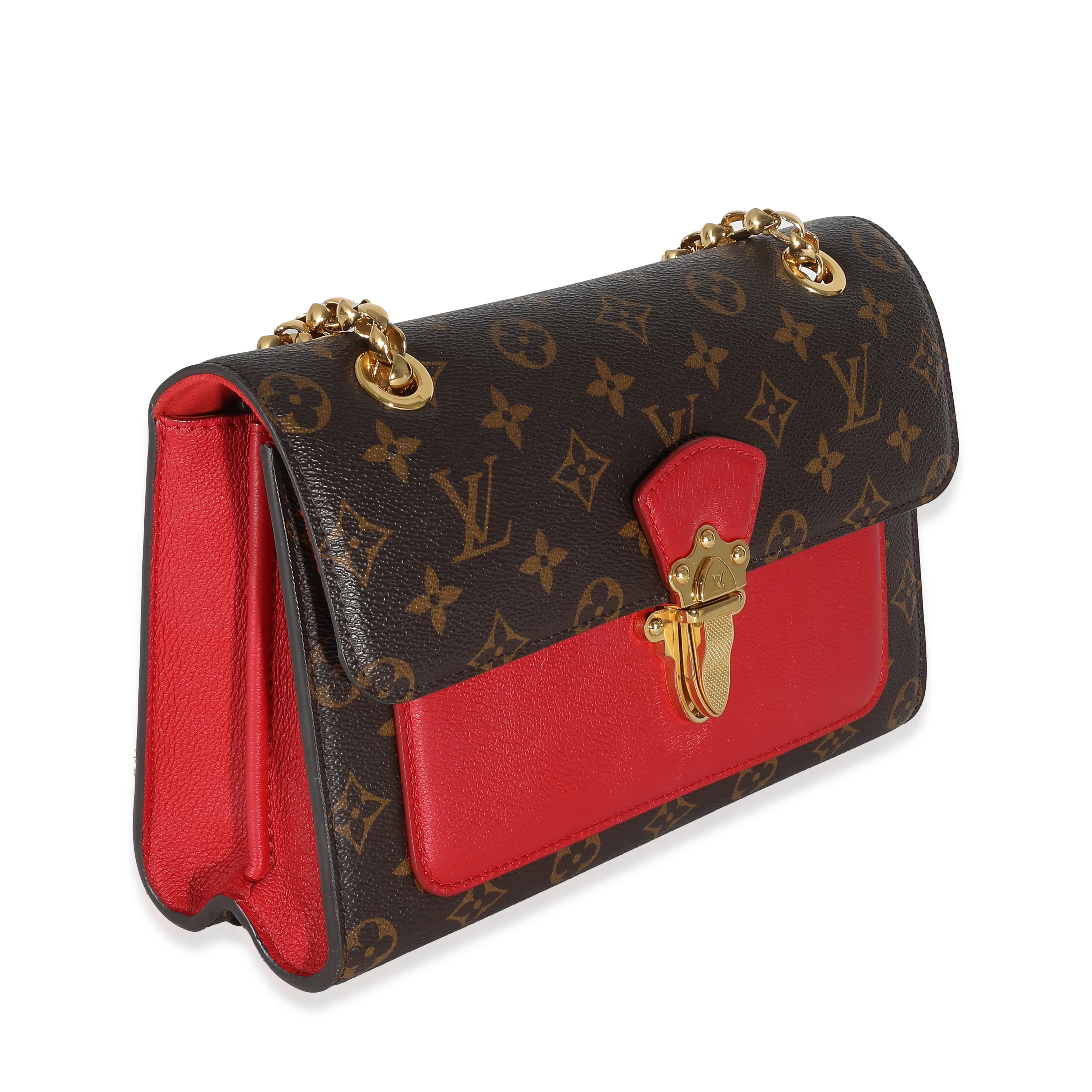 Louis Vuitton Cherry Monogram Canvas Victoire Chain Bag - Image 3