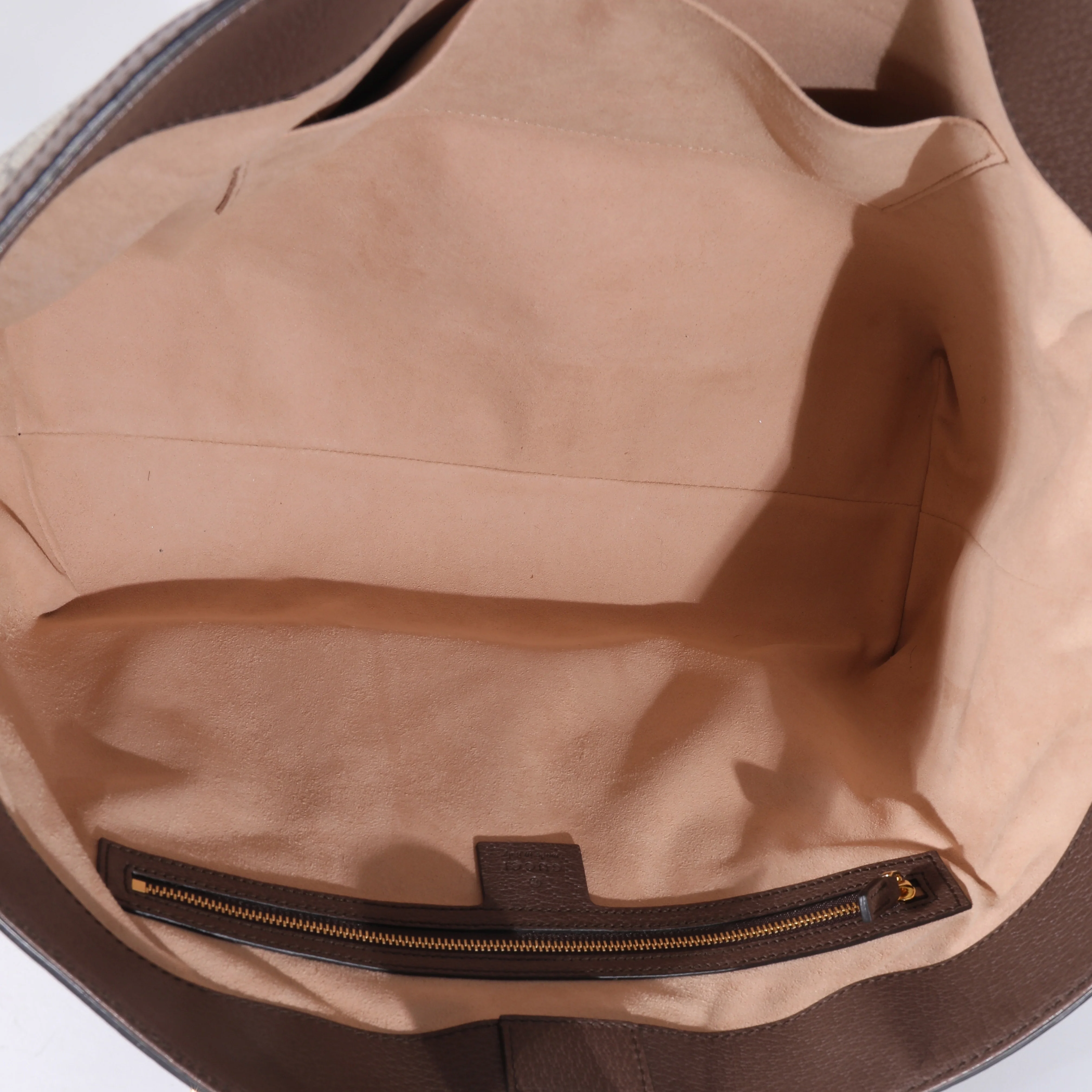 Gucci Beige GG Supreme Medium Ophidia Tote - Image 7
