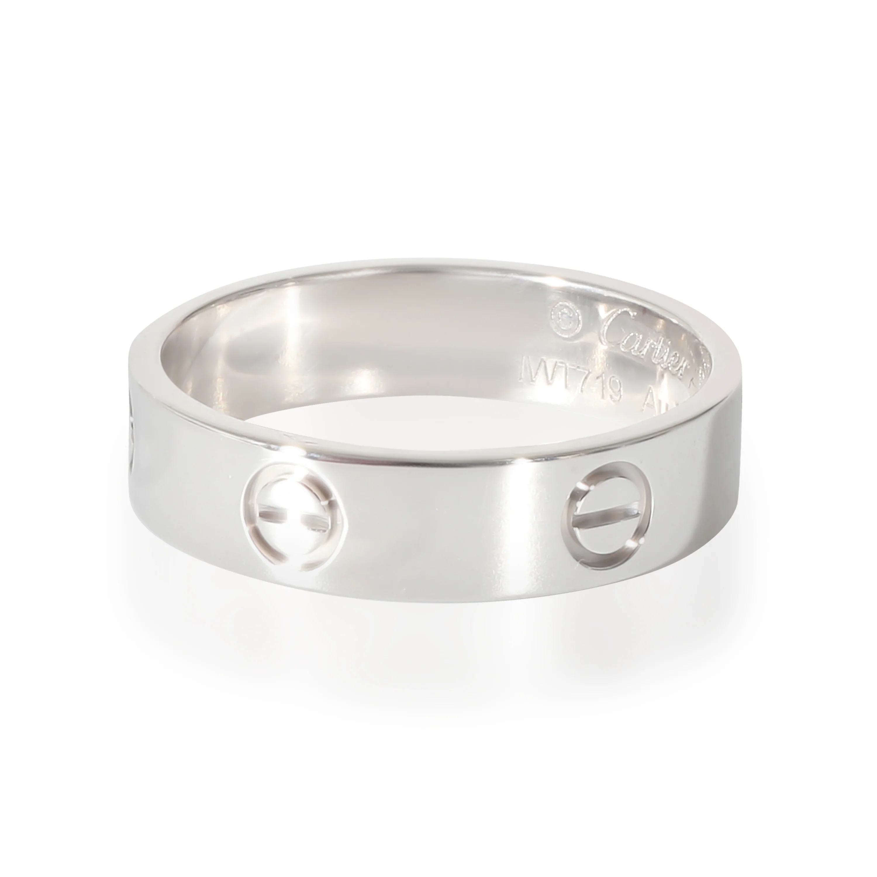 Cartier Love Ring in 18k White Gold - Image 2