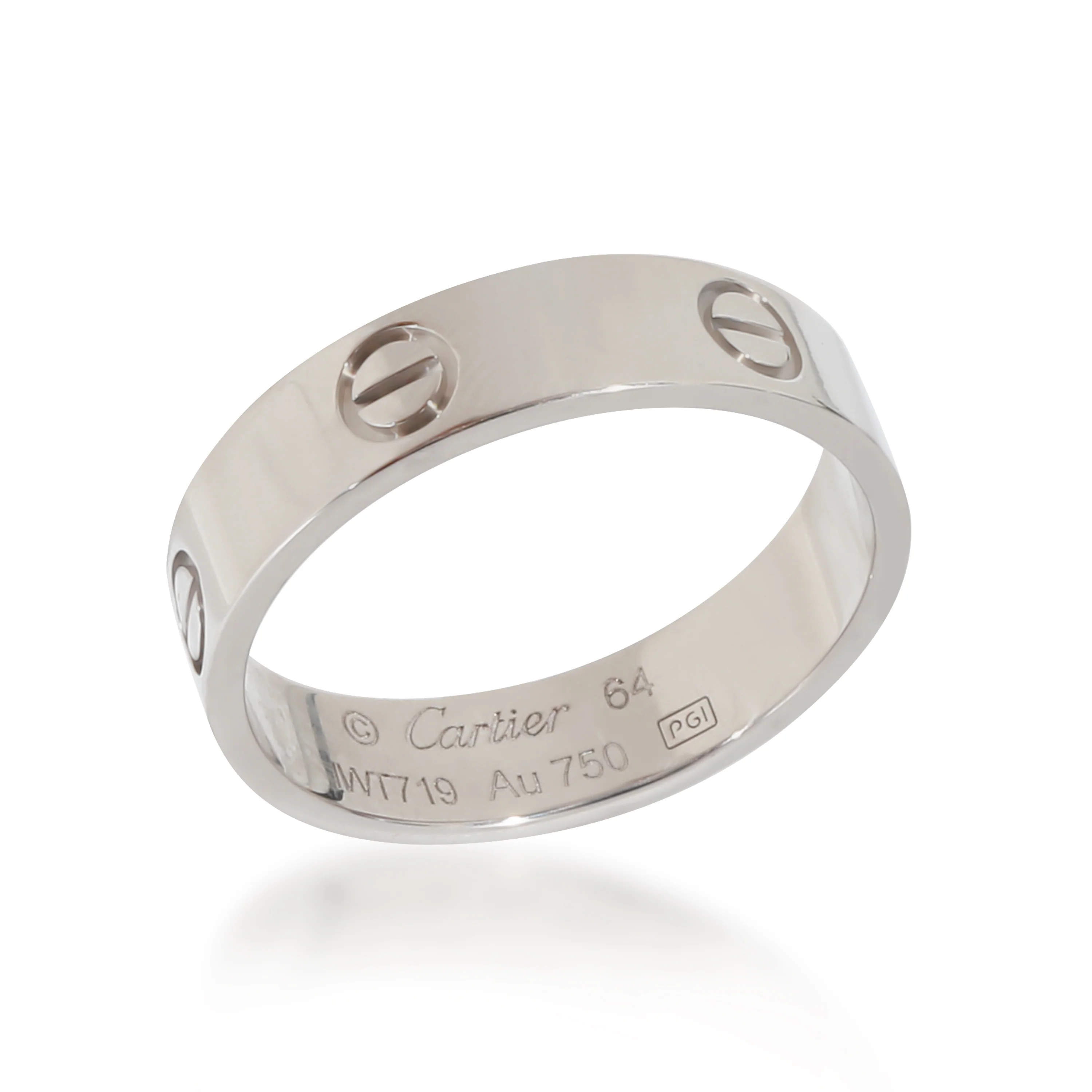 Cartier Love Ring in 18k White Gold - Image 5