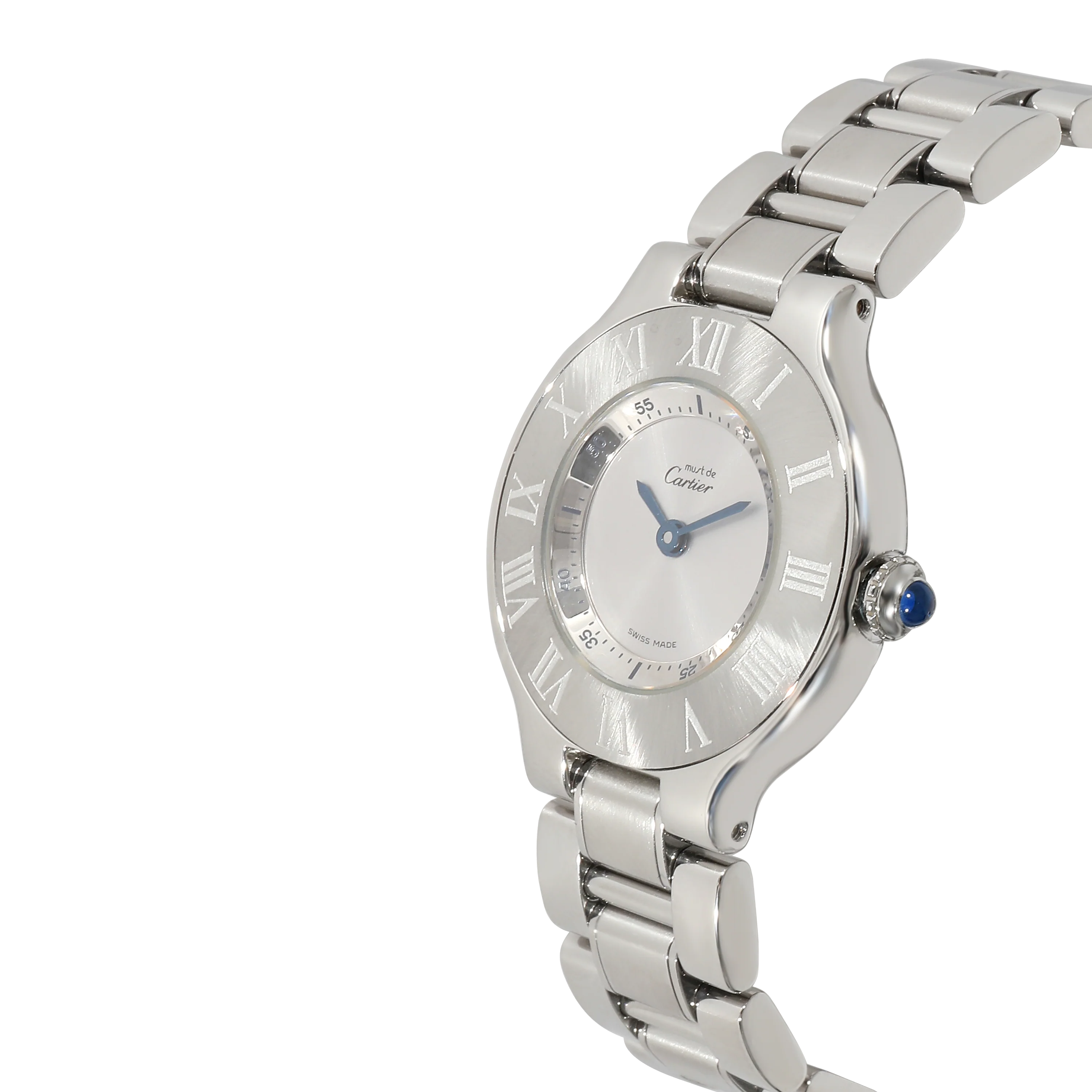 Cartier le Must de Cartier 21 1340 Womens Watch in Stainless Steel - Image 2