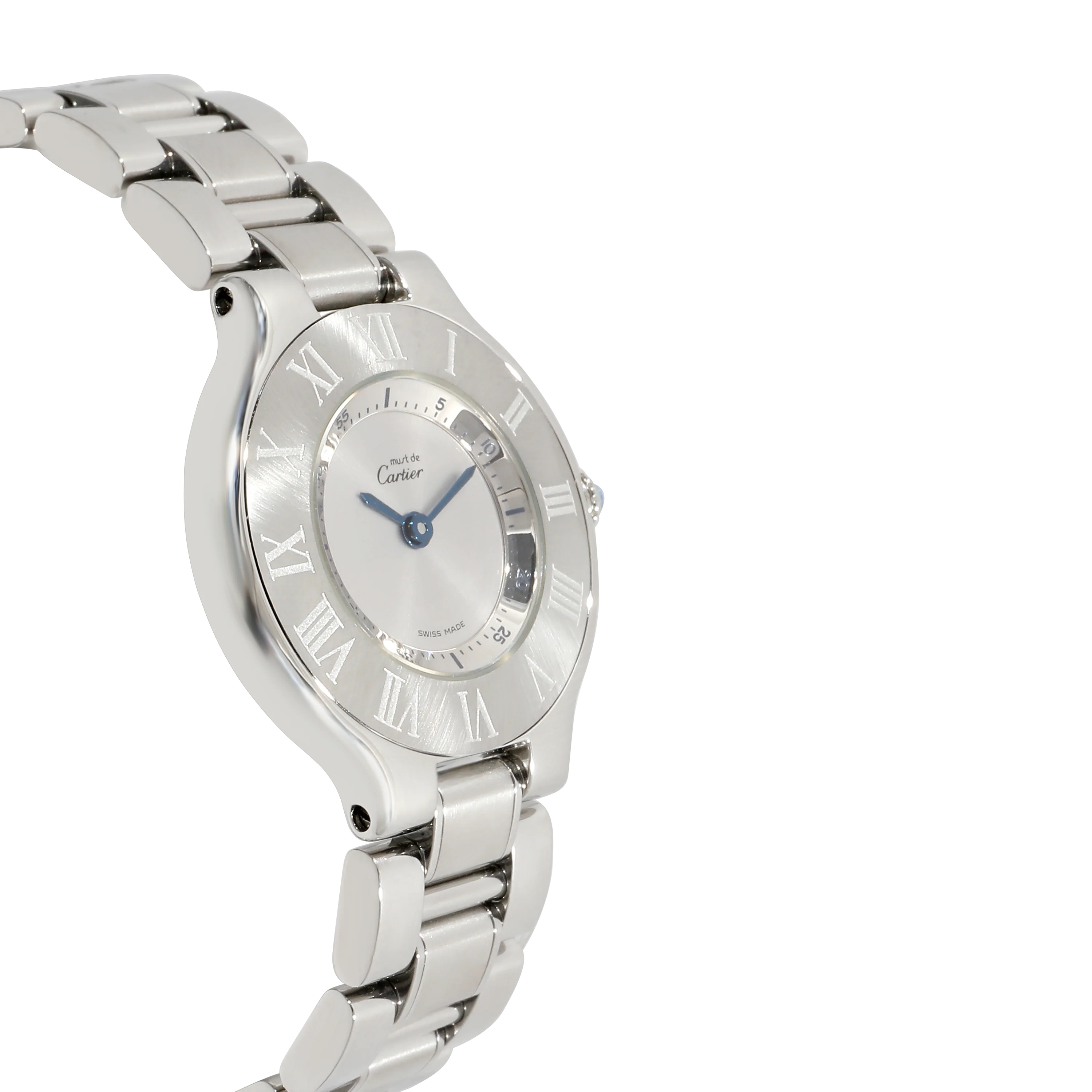 Cartier le Must de Cartier 21 1340 Womens Watch in Stainless Steel - Image 3