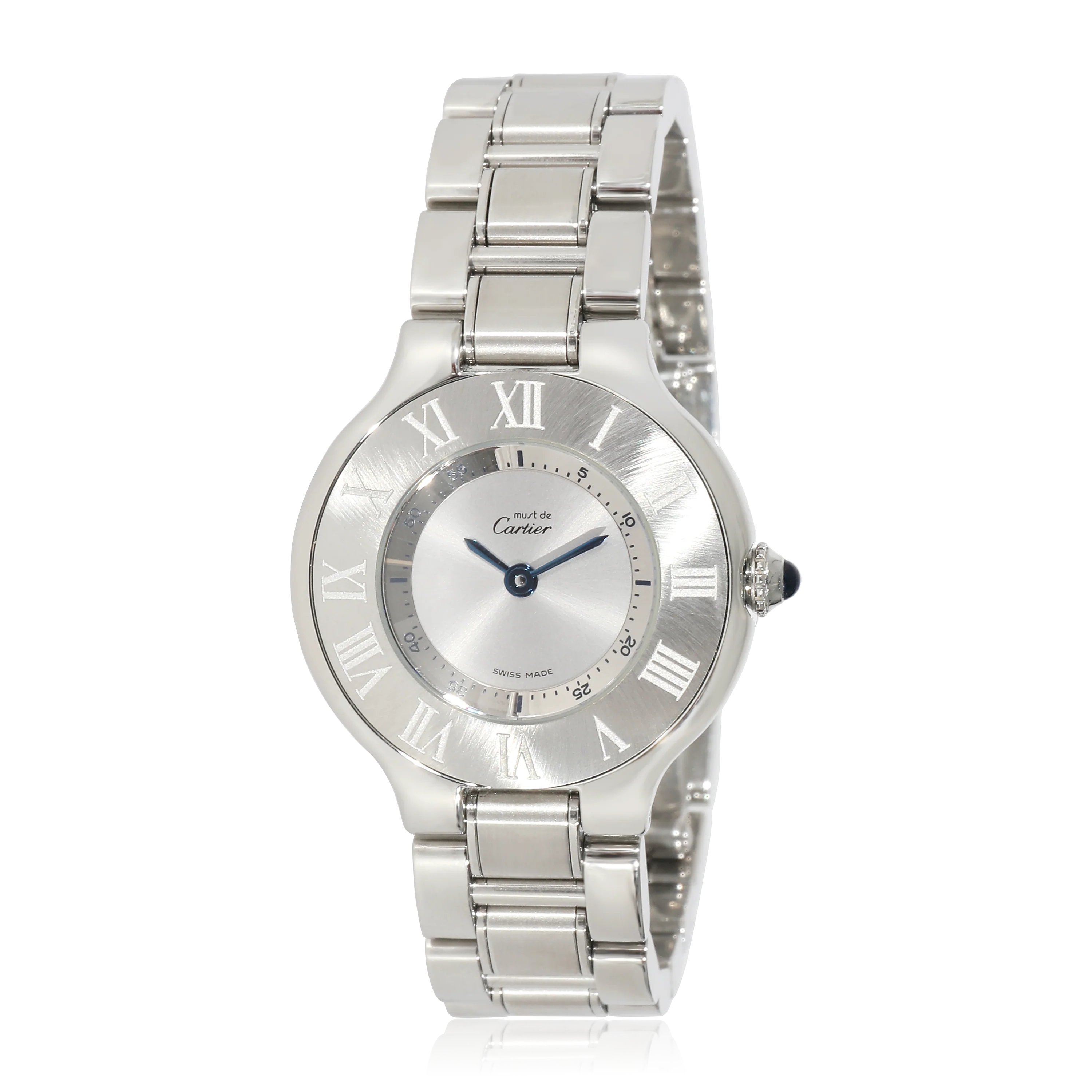 Cartier le Must de Cartier 21 1340 Womens Watch in Stainless Steel - Image 5