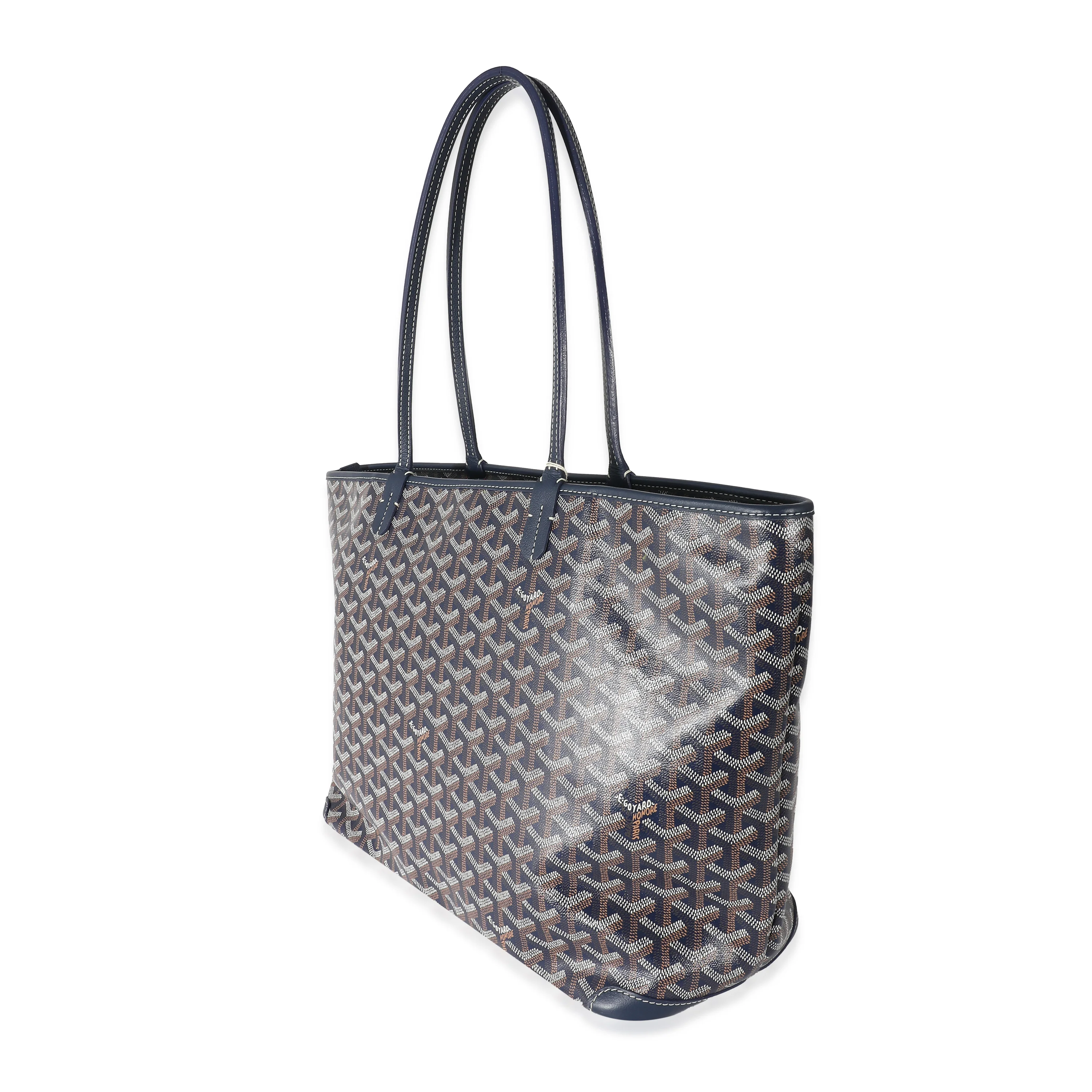 Goyard Navy Goyardine Artois MM - Image 2