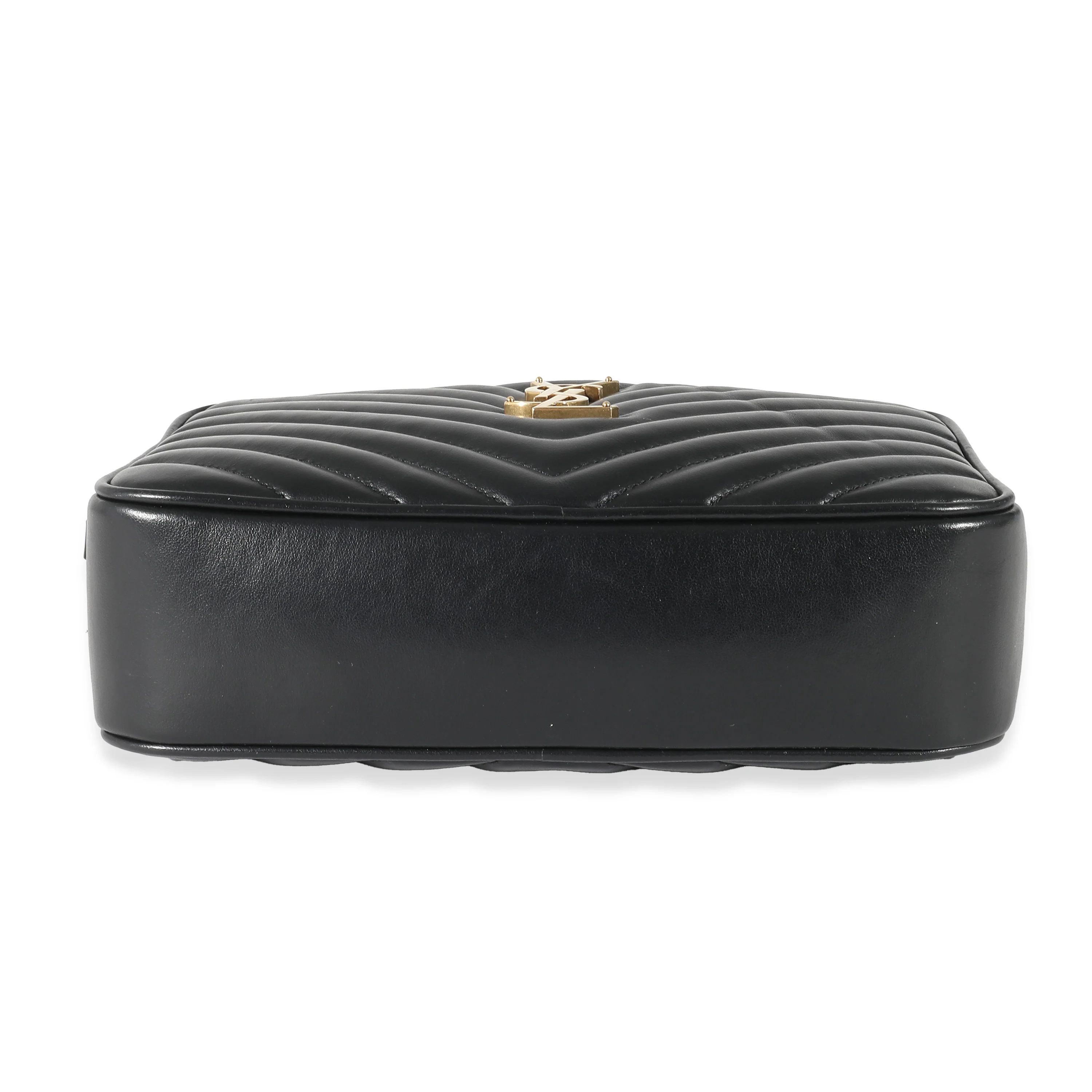 Saint Laurent Black Leather Lou Camera Bag - Image 6