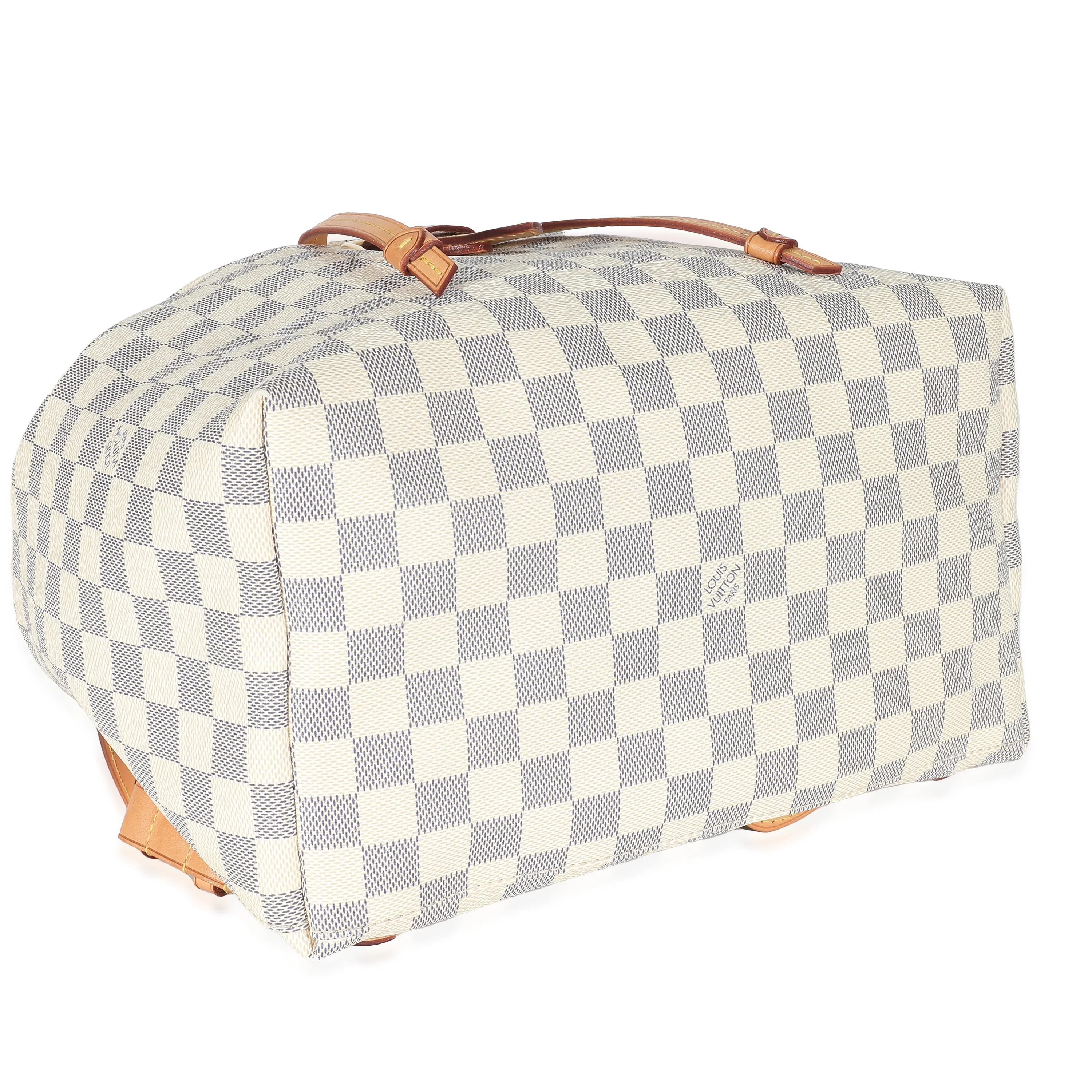 Louis Vuitton Damier Azur Canvas Sperone Backpack - Image 3