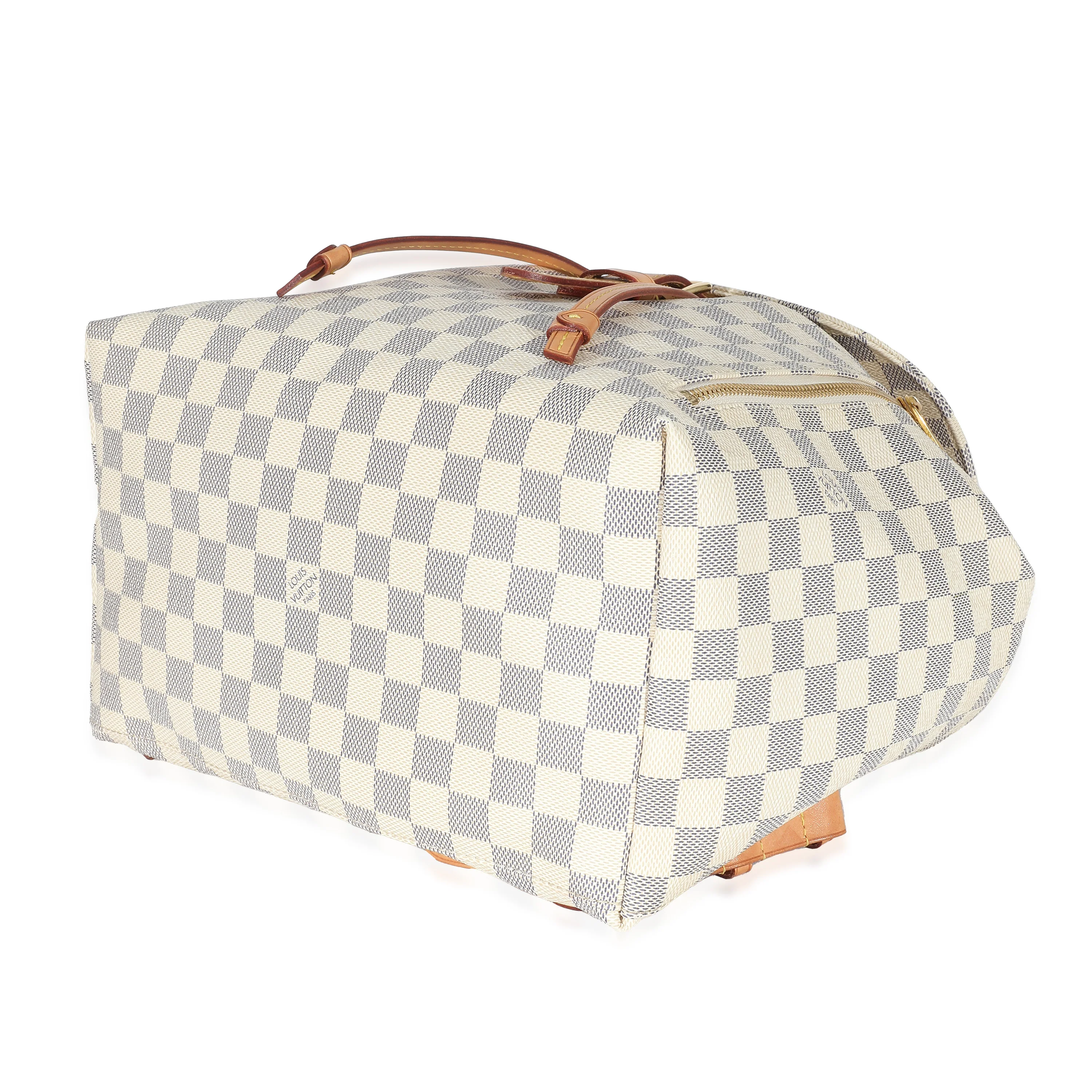 Louis Vuitton Damier Azur Canvas Sperone Backpack - Image 5