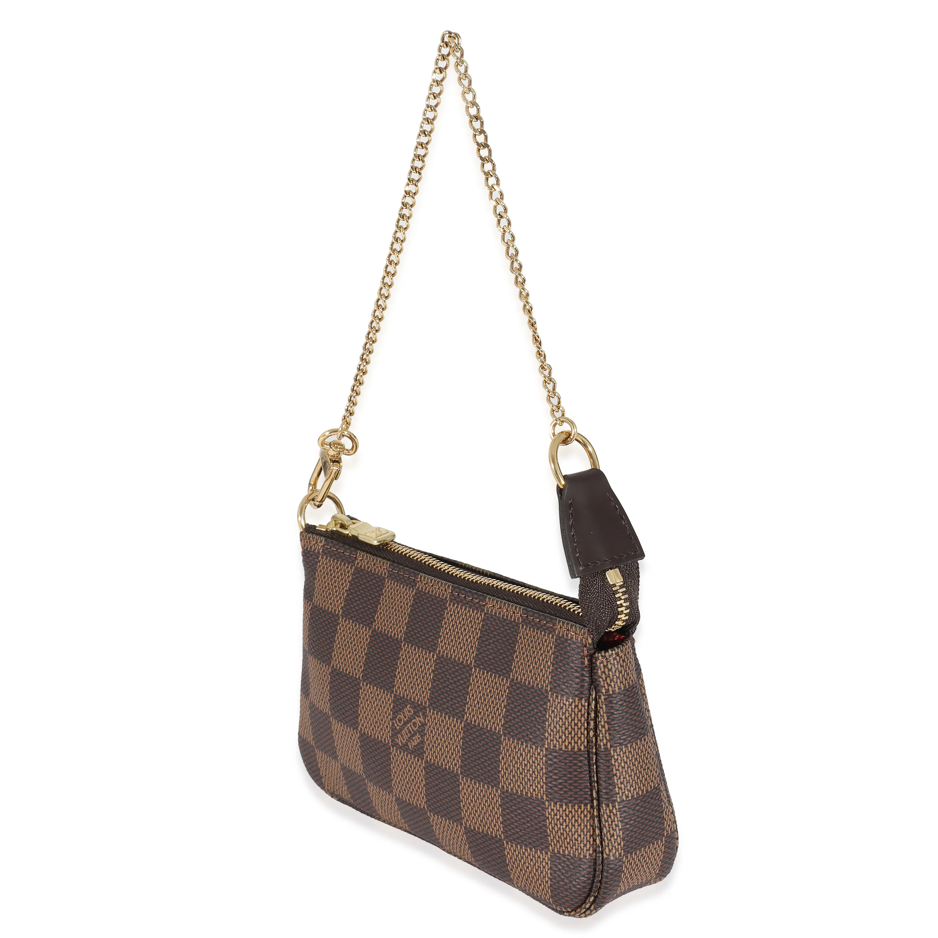 Louis Vuitton Damier Ebene Canvas Mini Pochette Accessoires - Image 2