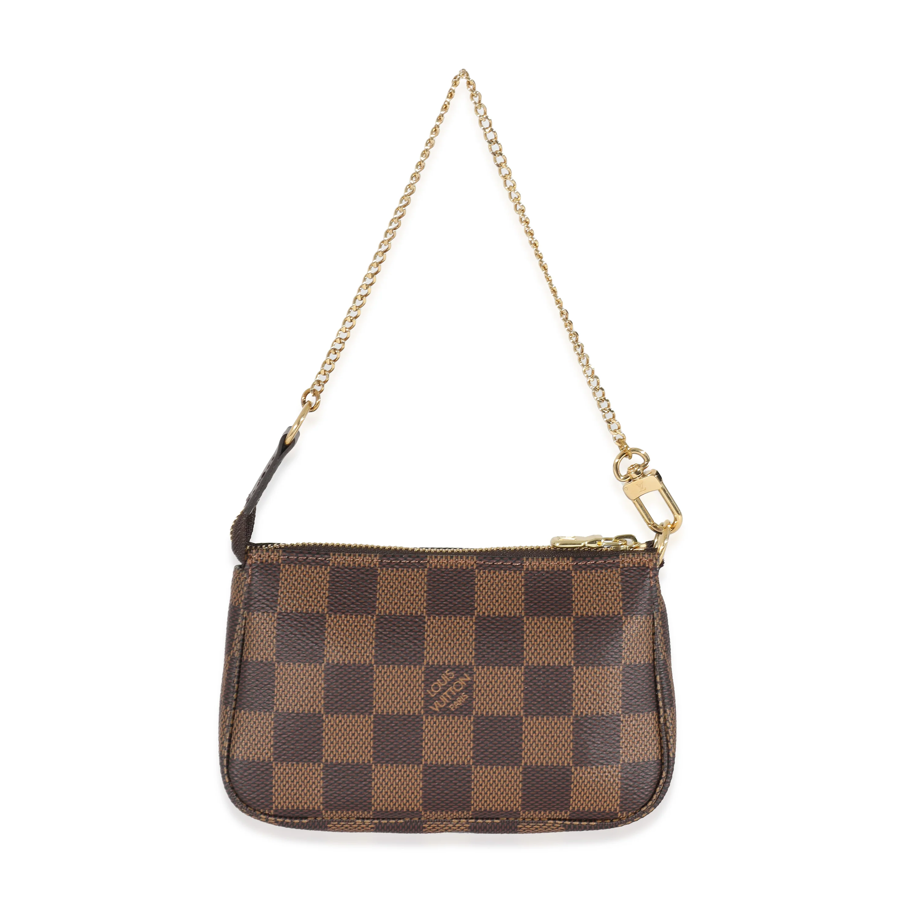Louis Vuitton Damier Ebene Canvas Mini Pochette Accessoires - Image 4