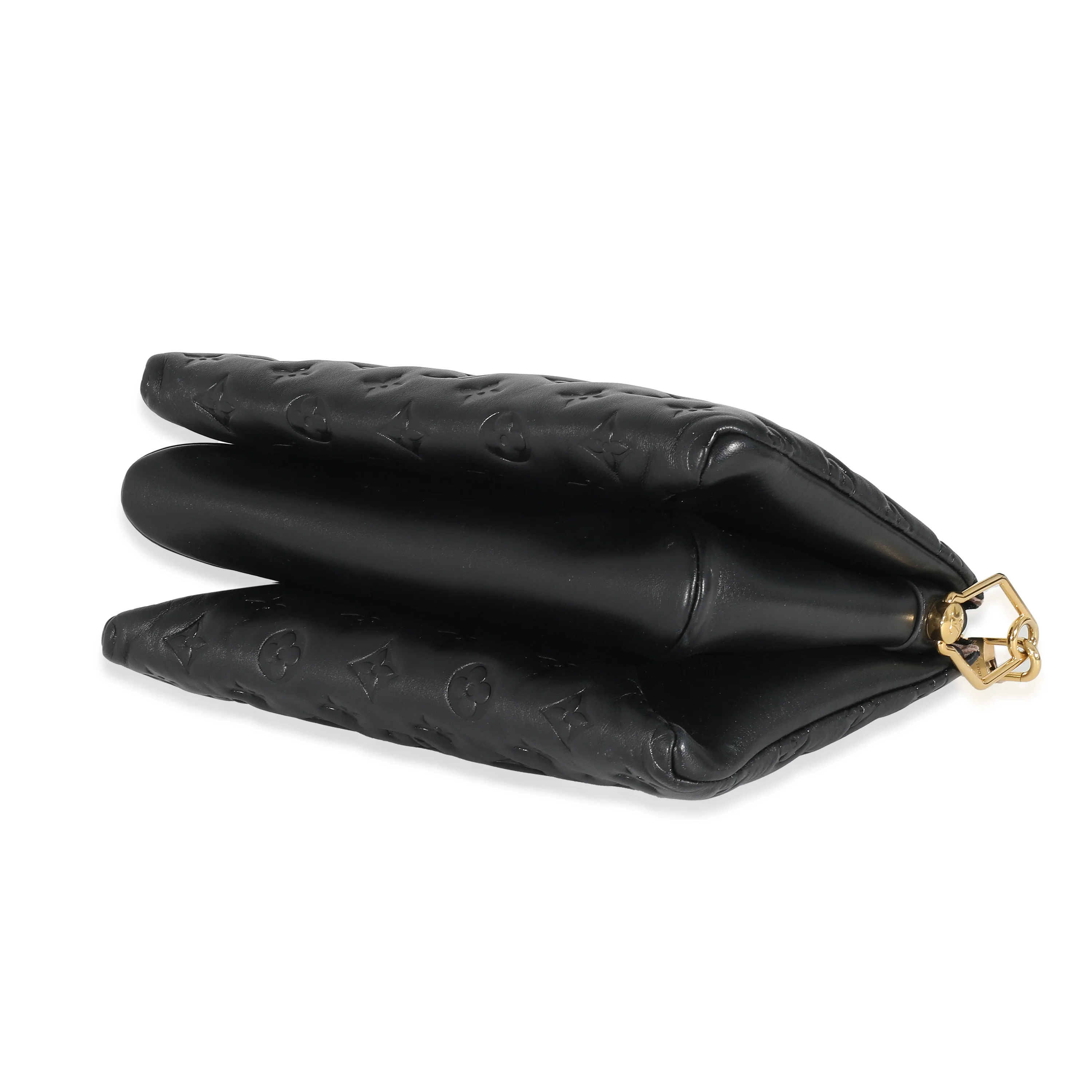 Louis Vuitton Black Puffy Lambskin Coussin PM - Image 5