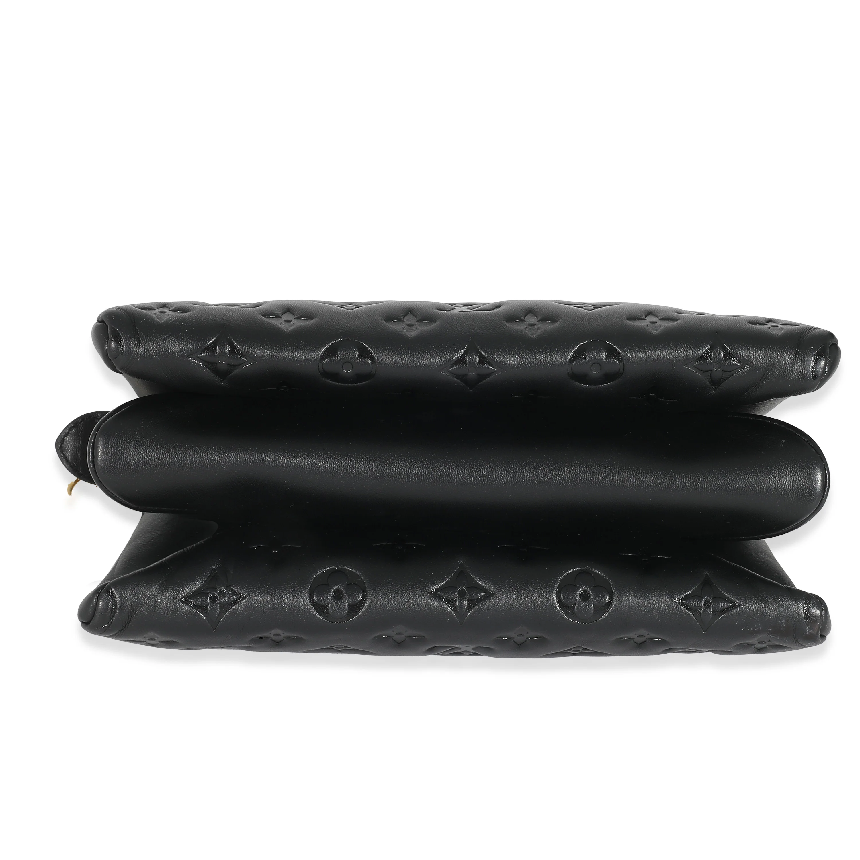 Louis Vuitton Black Puffy Lambskin Coussin PM - Image 6