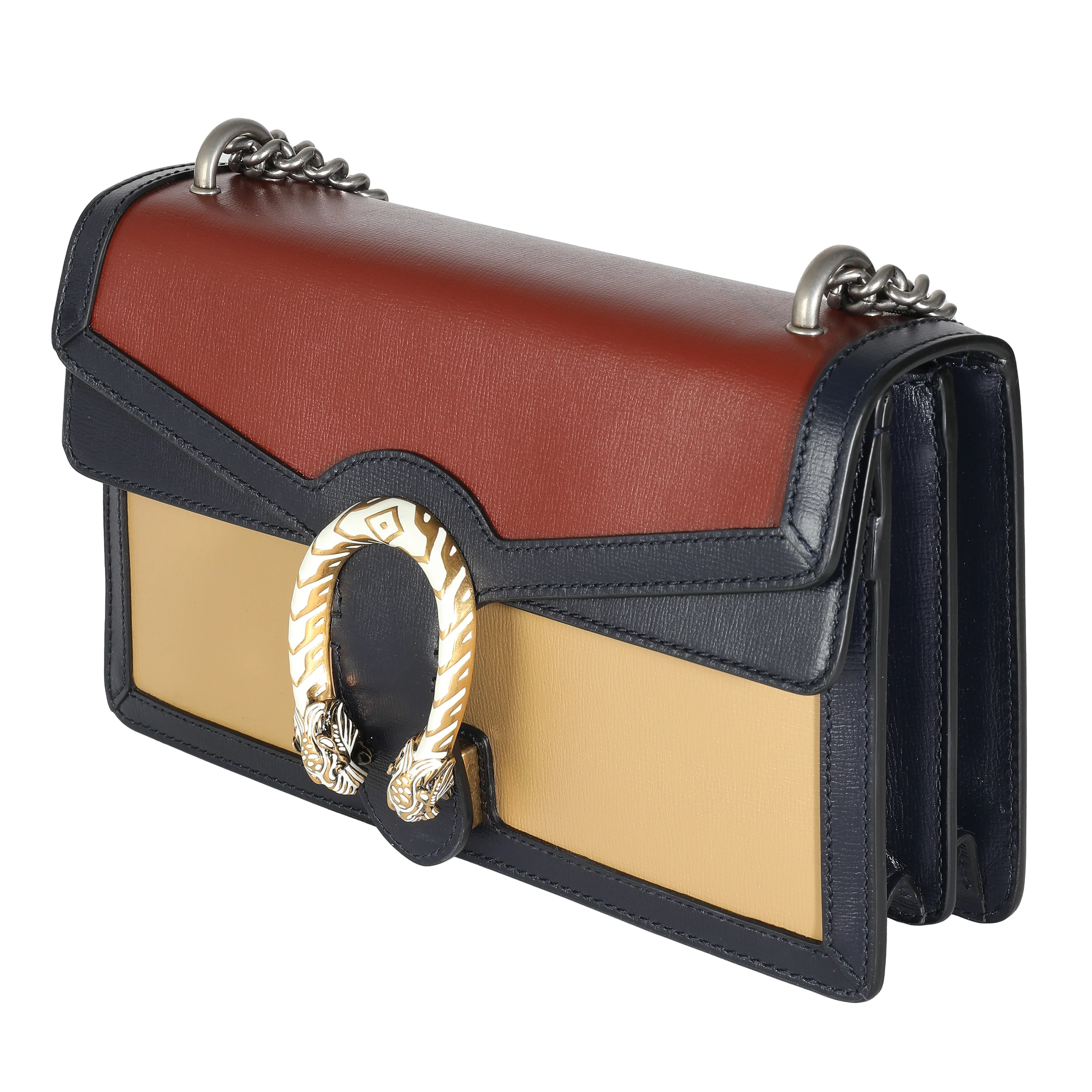 Tri-Colour Leather Small Dionysus Bag - Image 2