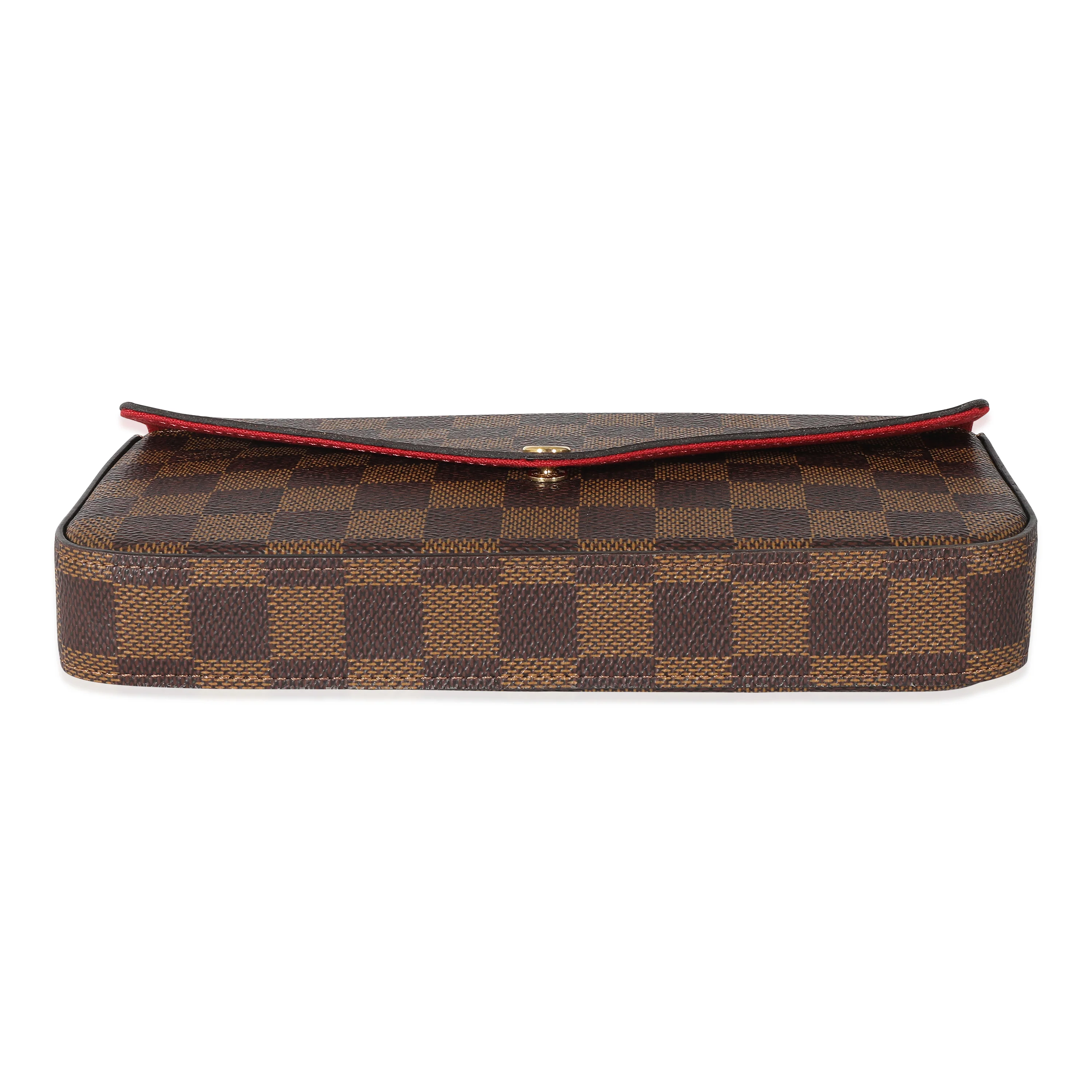 Louis Vuitton Cerise Damier Ebene Felicie Pochette - Image 4