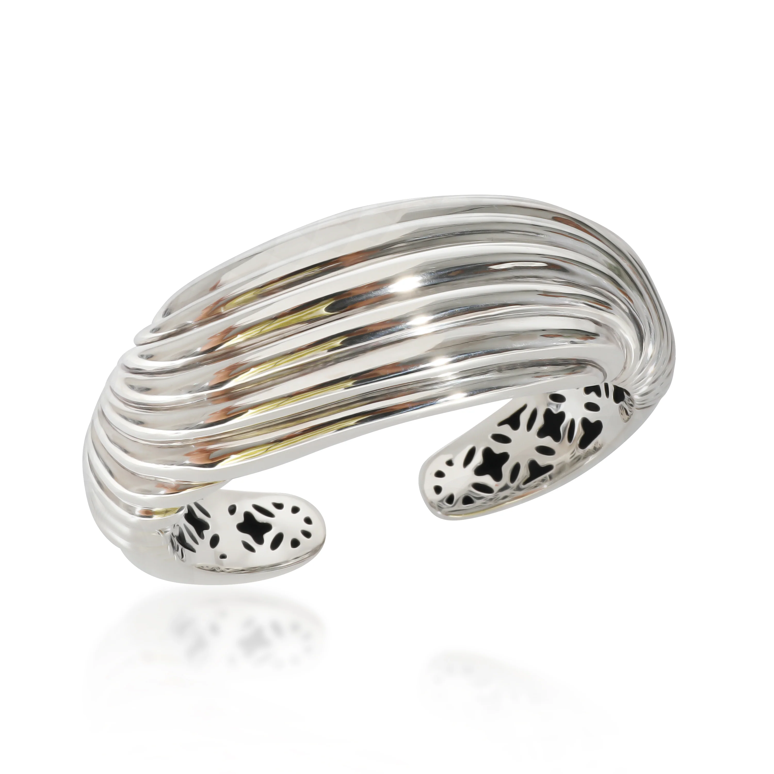 David Yurman Sculpted Cable Bracelet in  Sterling Silver - Image 4