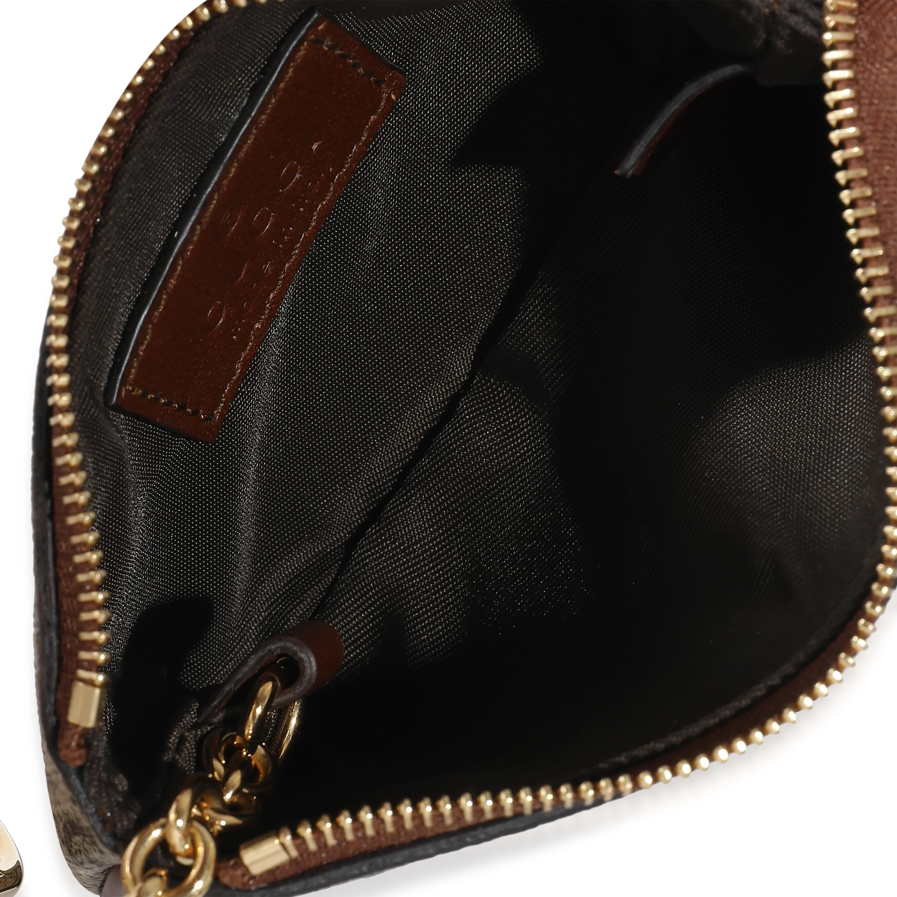 Gucci Beige GG Supreme Key Pouch - Image 8