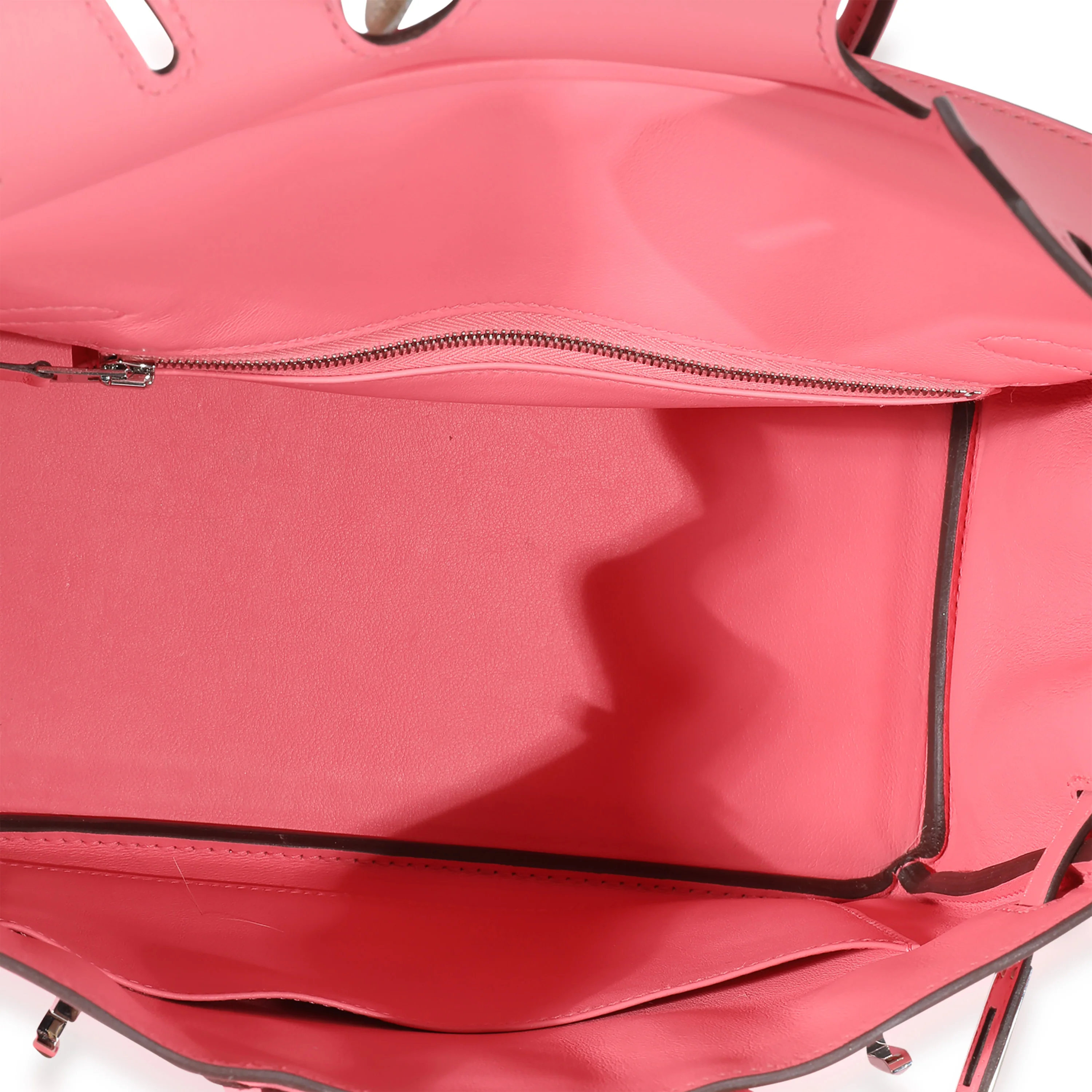 Hermès Rose Azalee Swift Birkin 25 PHW - Image 4