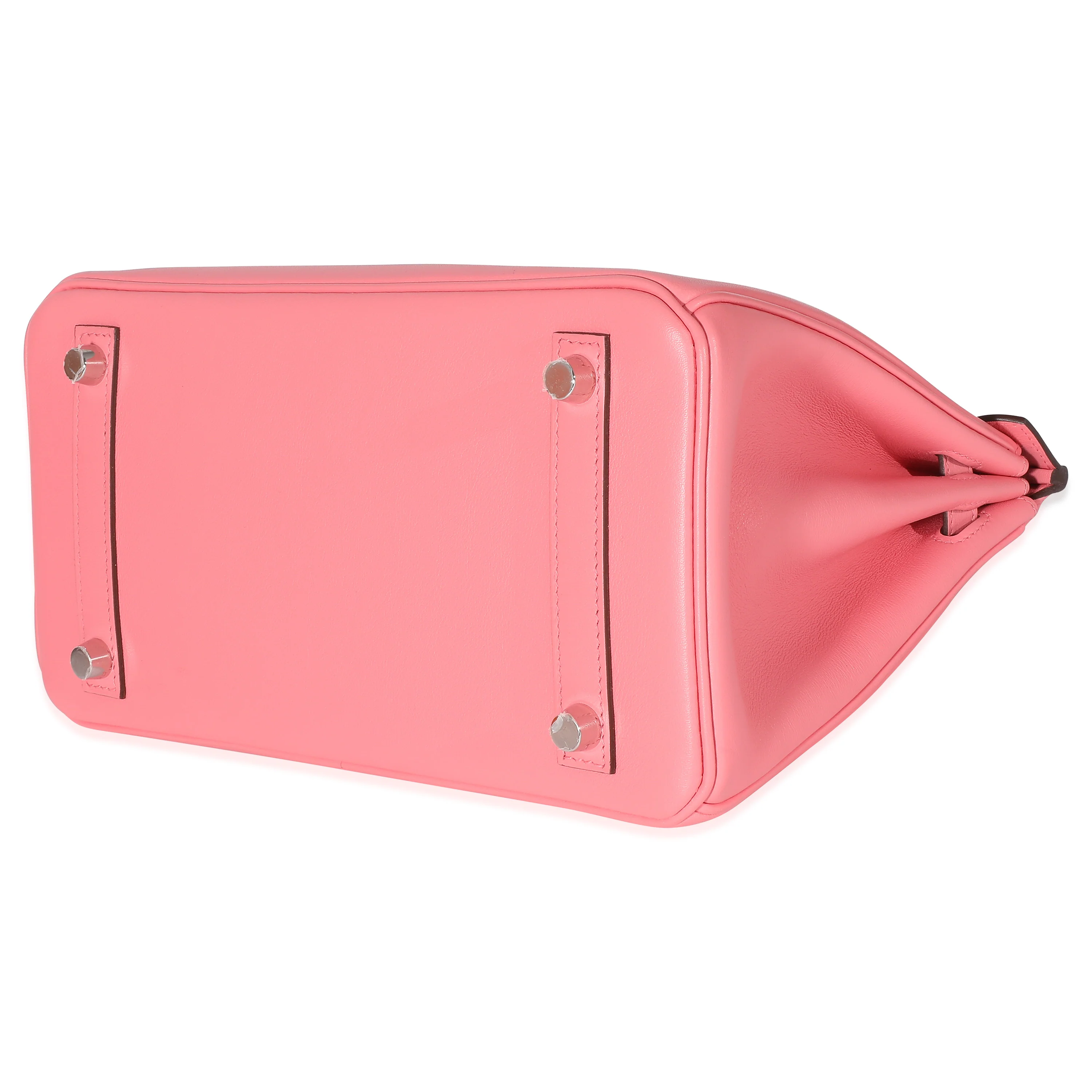Hermès Rose Azalee Swift Birkin 25 PHW - Image 7