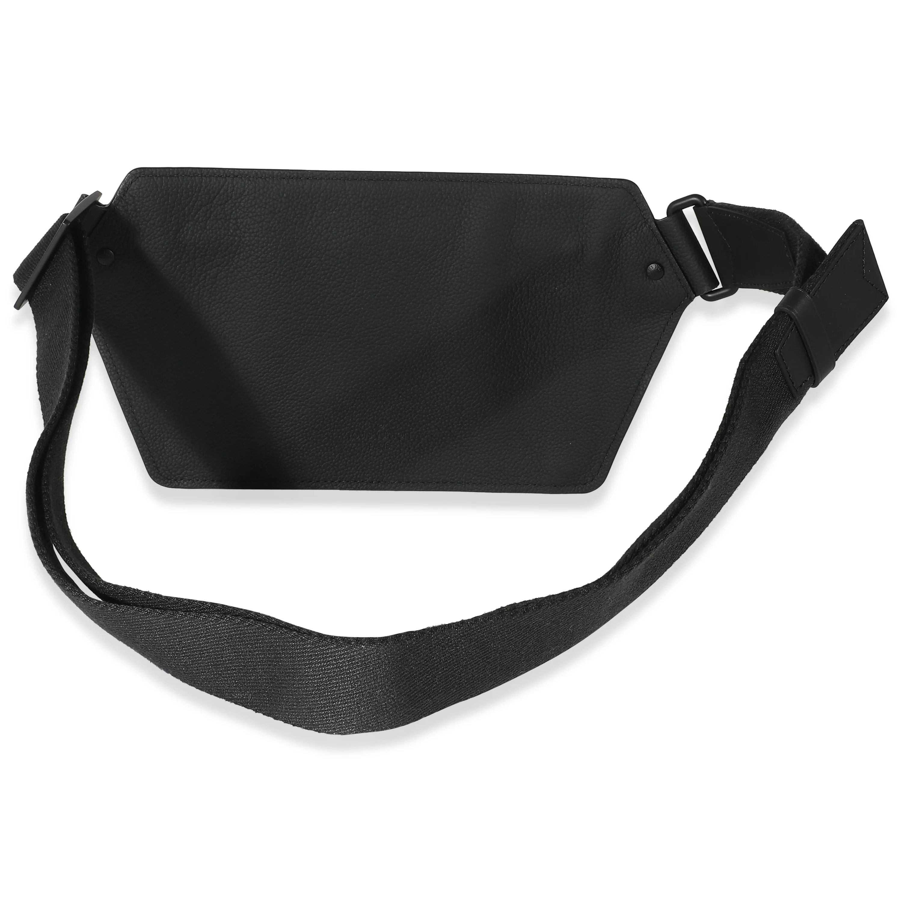 Louis Vuitton Black Grained Calfskin Aerogram Takeoff Sling Bag - Image 4