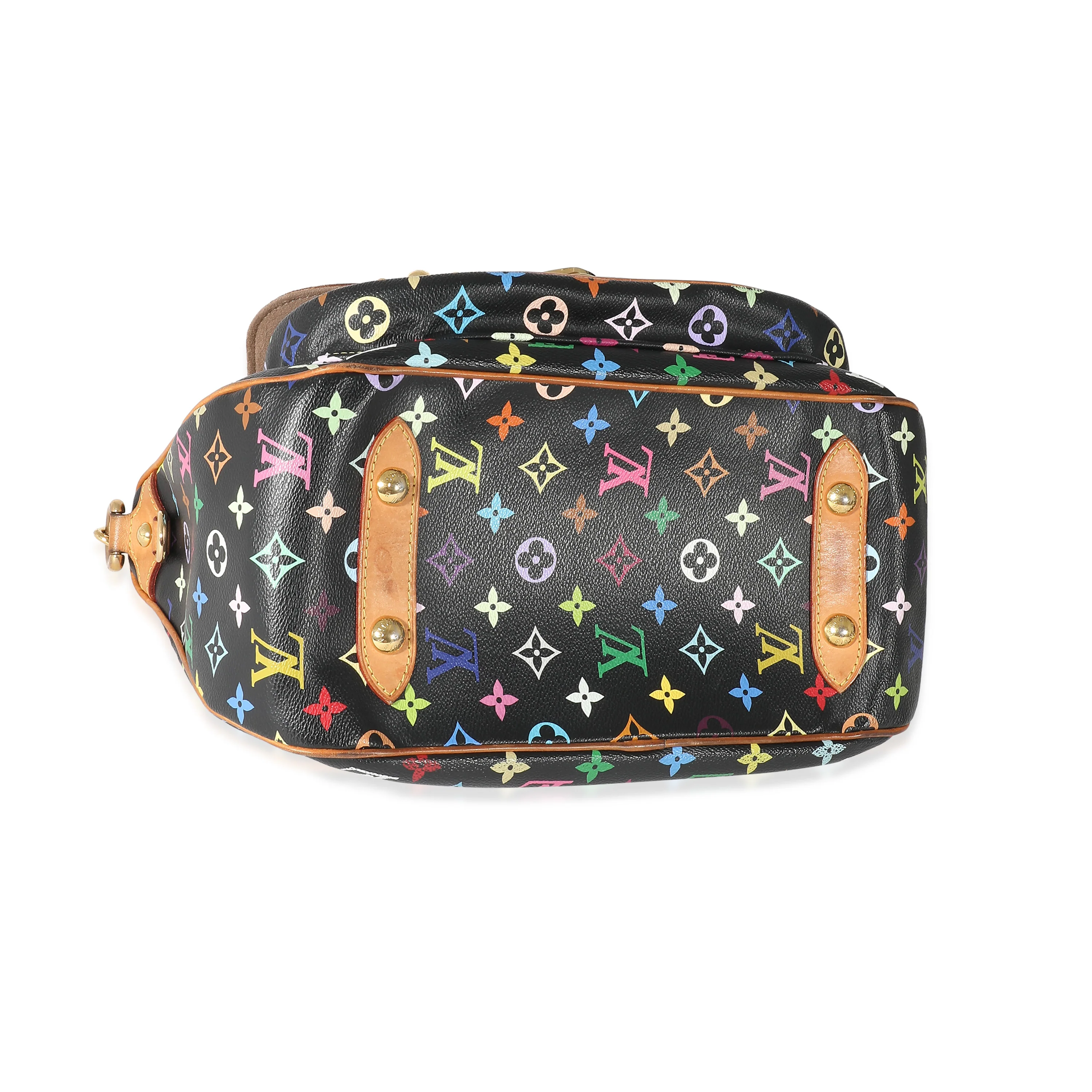 Louis Vuitton Black Multicolor Monogram Canvas Rita - Image 4