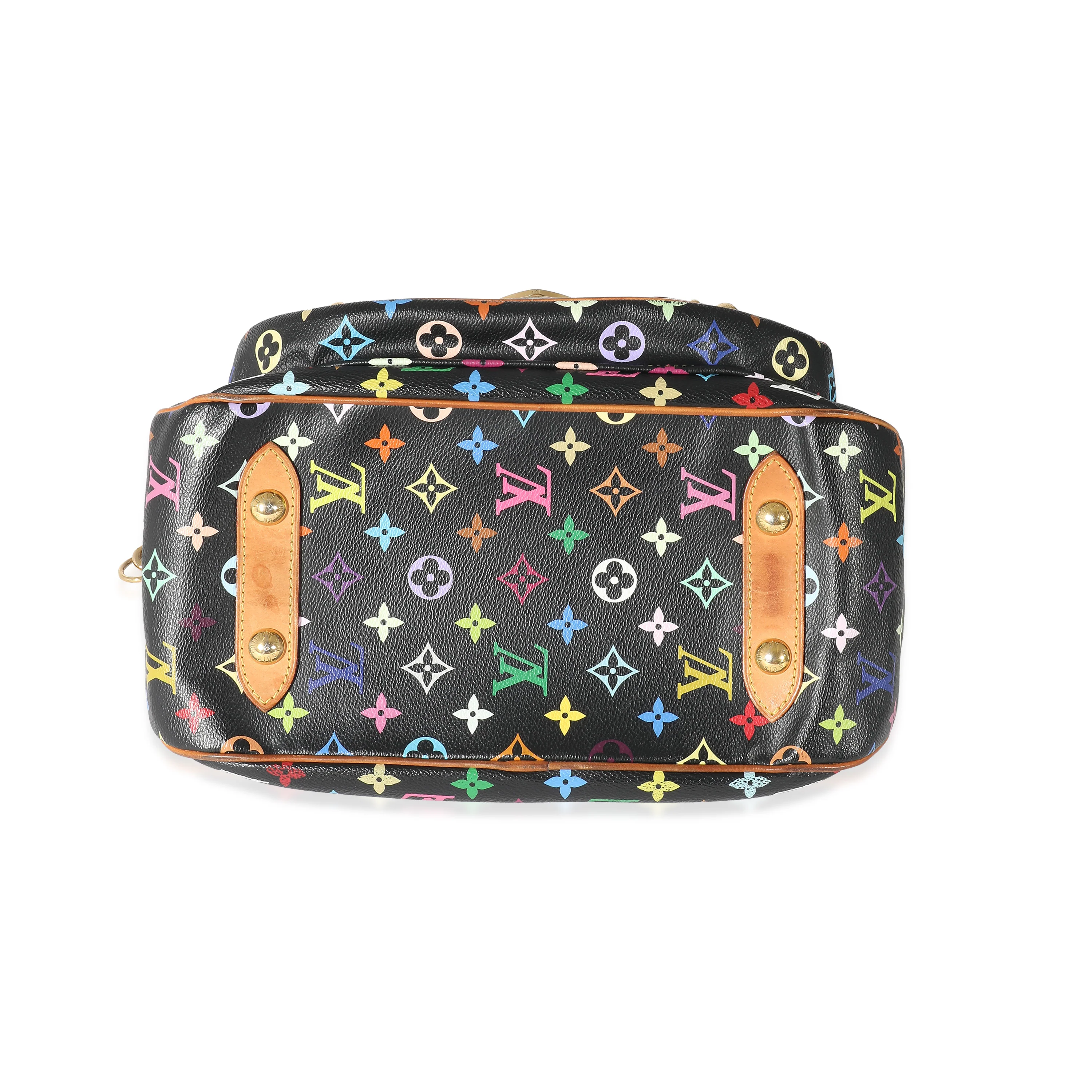 Louis Vuitton Black Multicolor Monogram Canvas Rita - Image 7