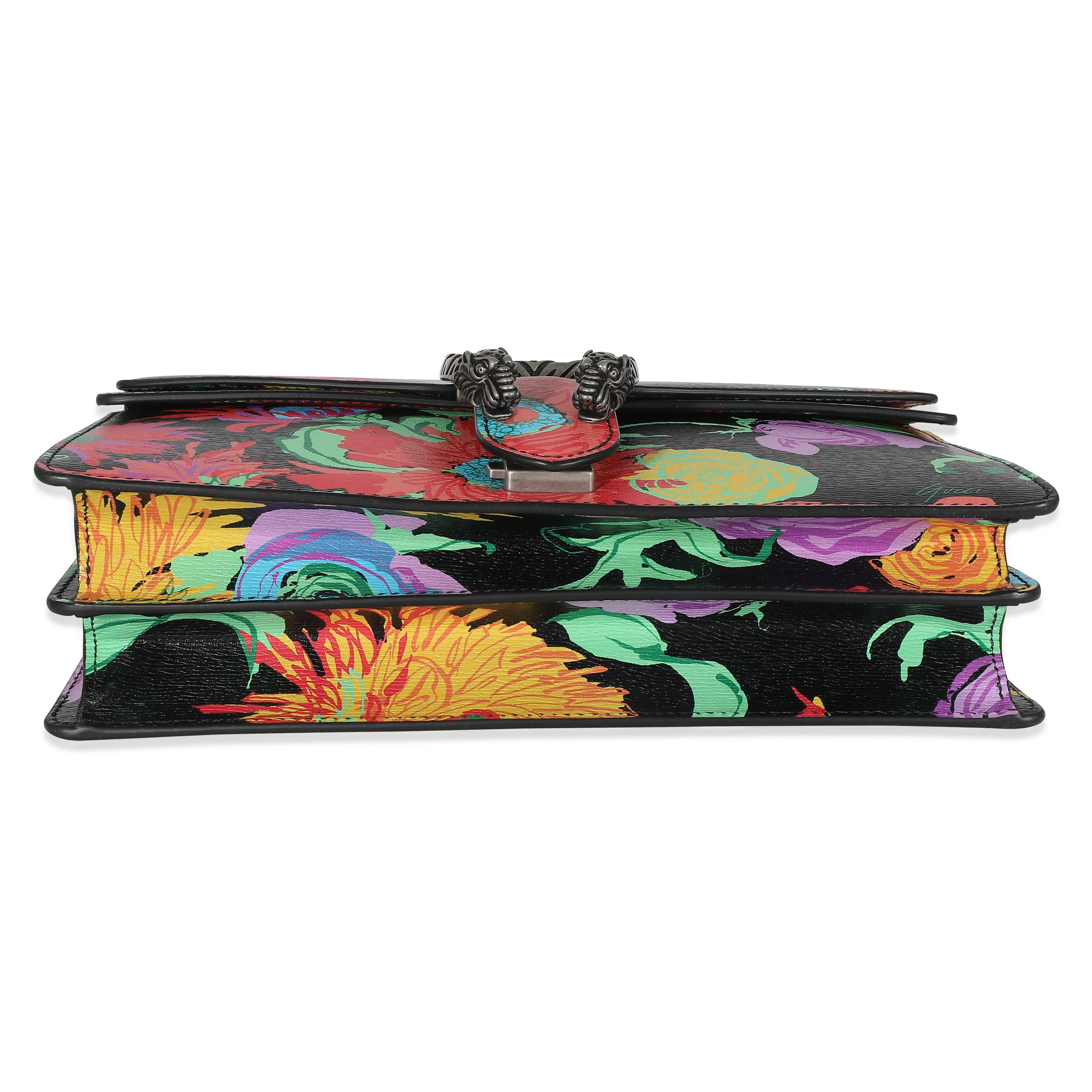 Gucci x Ken Scott Multicolor Floral Leather Small Dionysus - Image 6