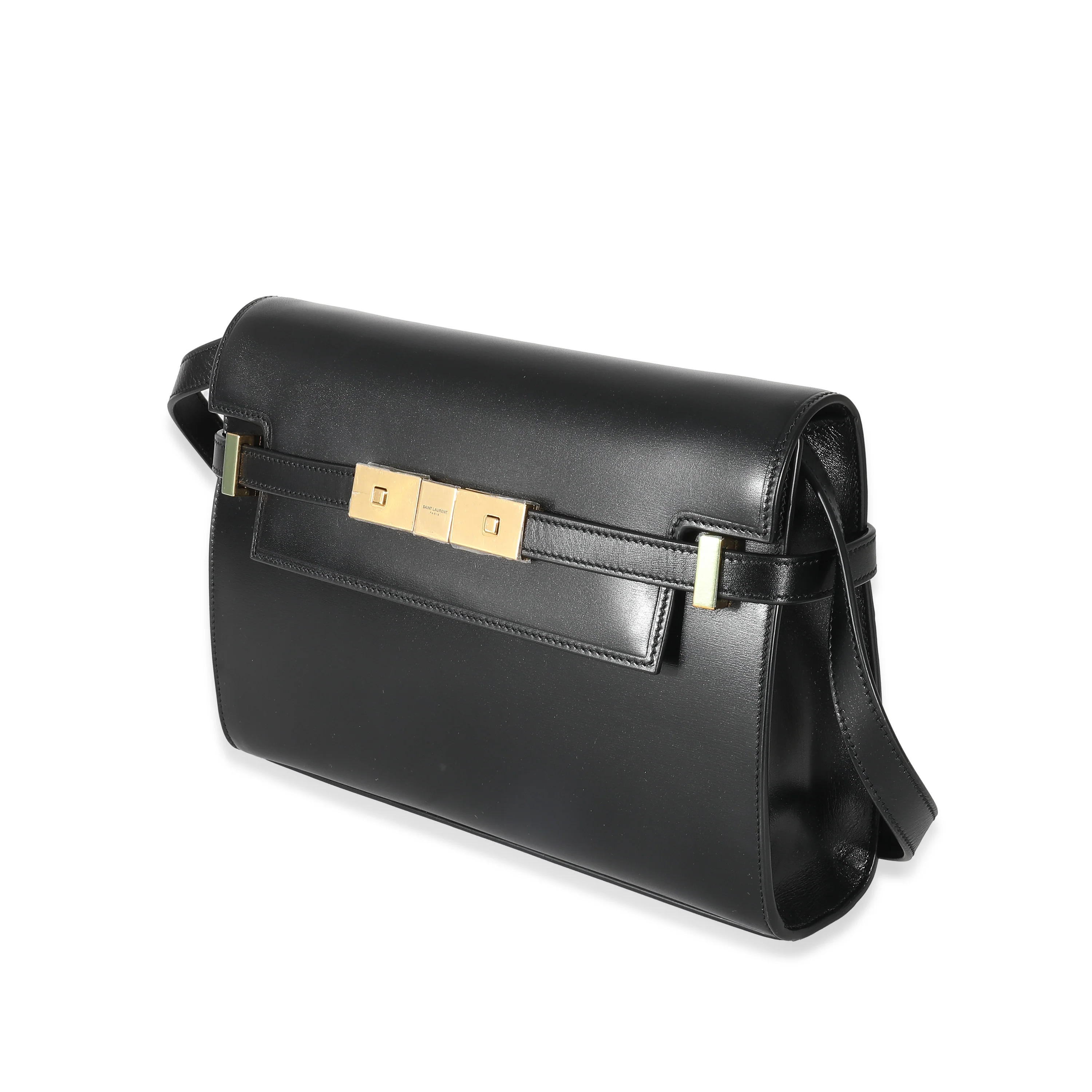Black Box Leather Small Manhattan Bag - Image 2