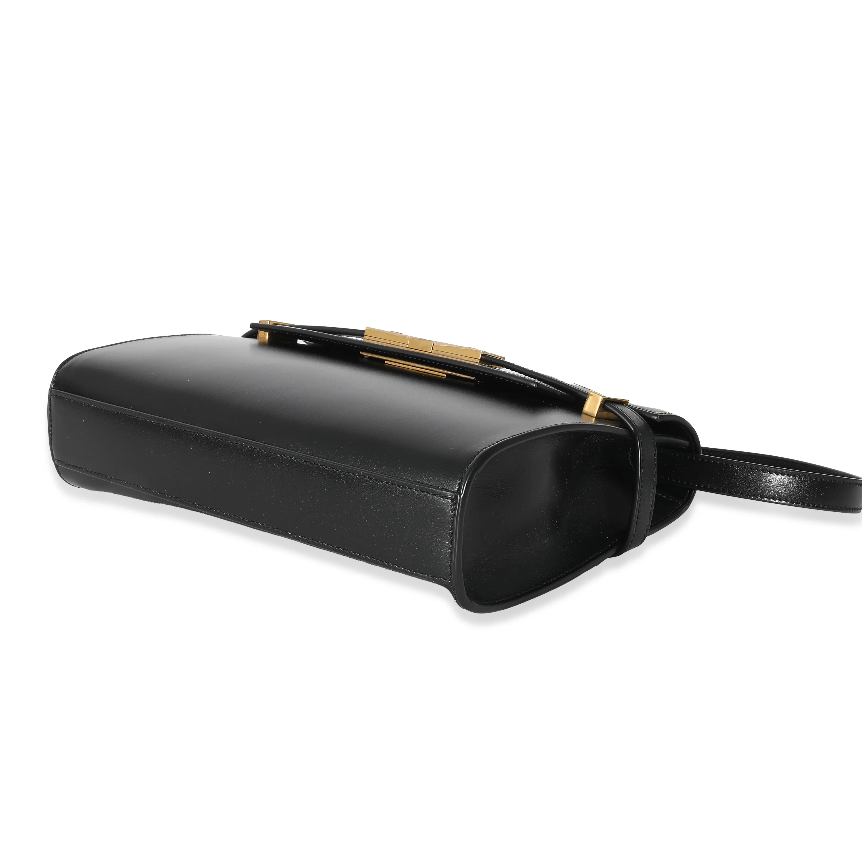Black Box Leather Small Manhattan Bag - Image 4