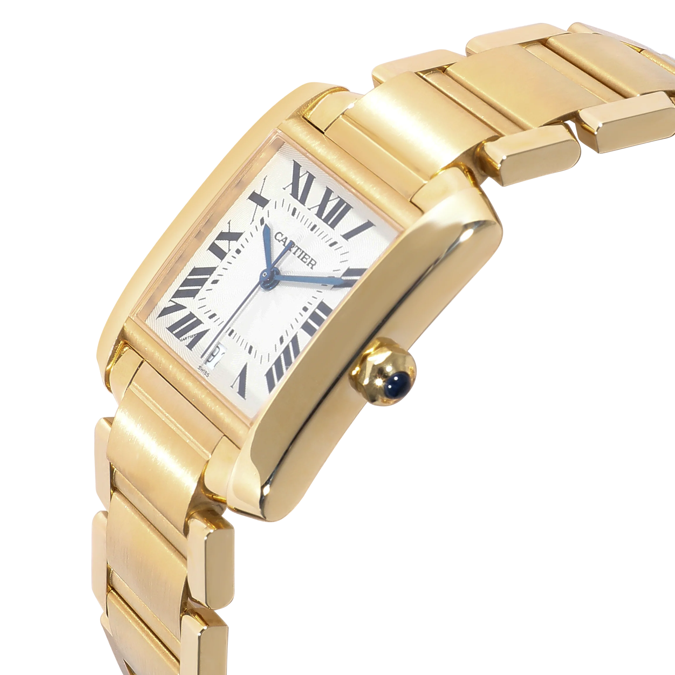 Cartier Tank Francaise W50001R2 Unisex Watch in 18kt Yellow Gold - Image 3