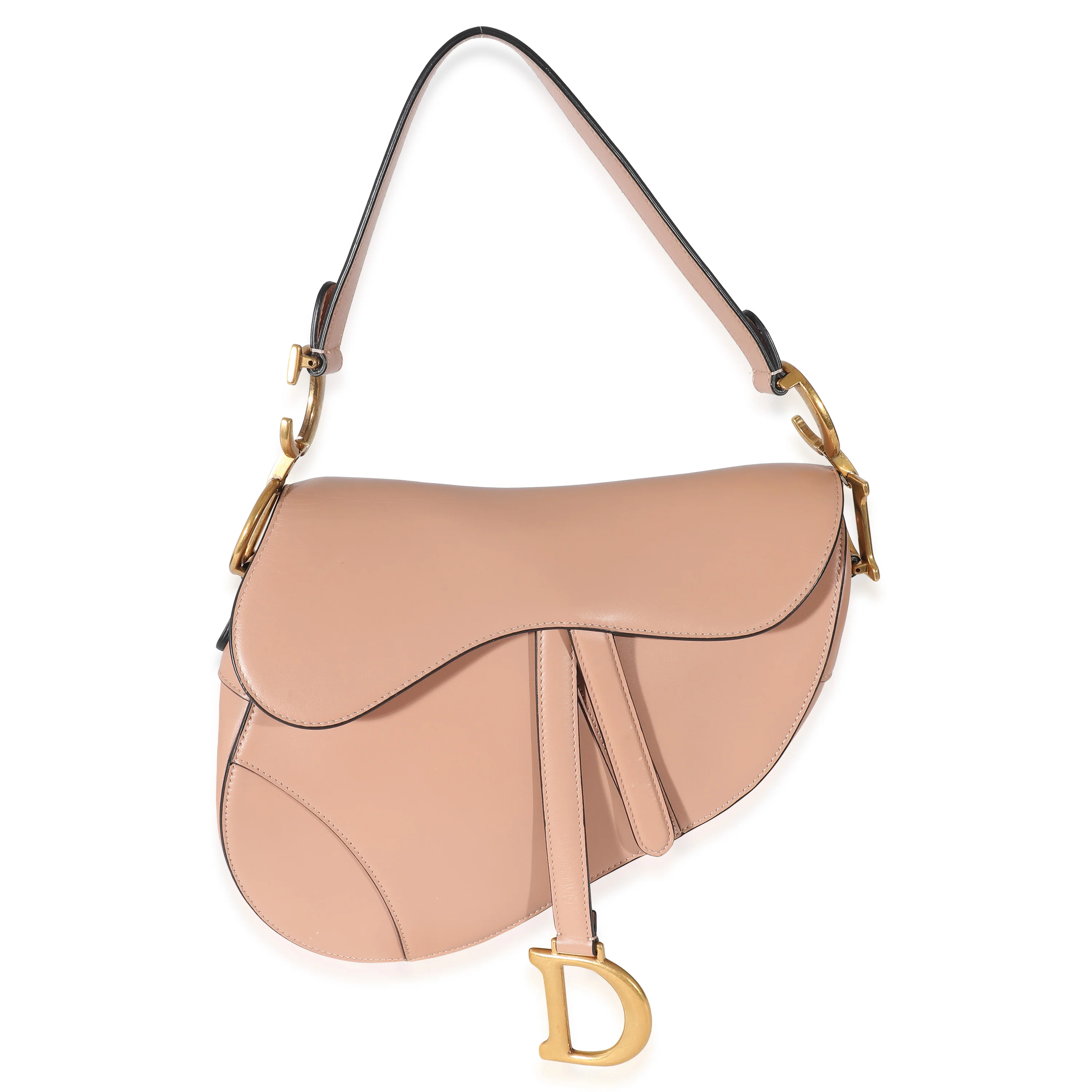 Christian Dior Pink Smooth Calfskin Saddle