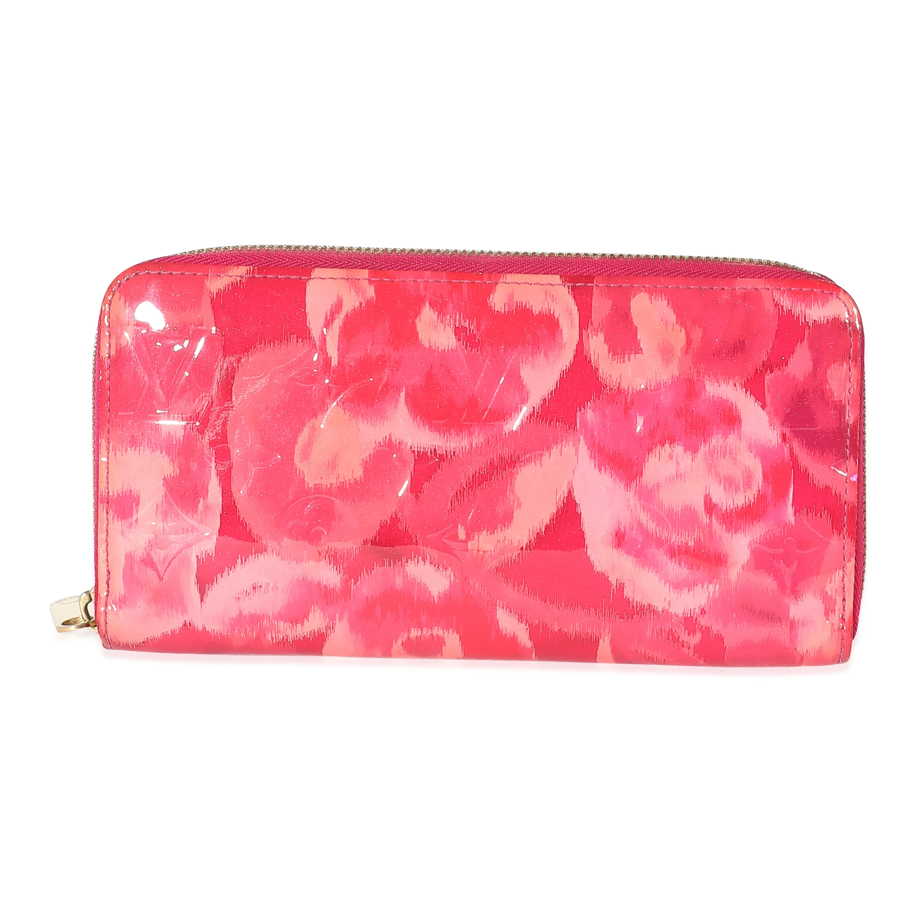 Louis Vuitton Monogram Vernis Ikat Flower Zippy Wallet - Image 3