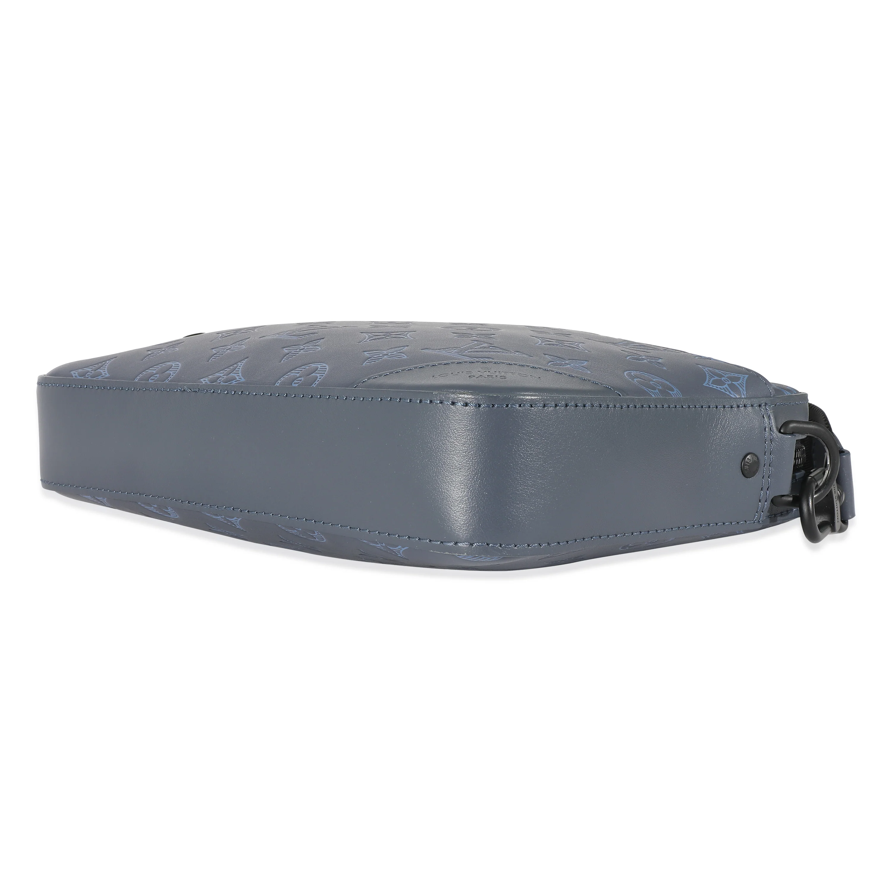 Navy Monogram Shadow Calfskin Duo Messenger - Image 7