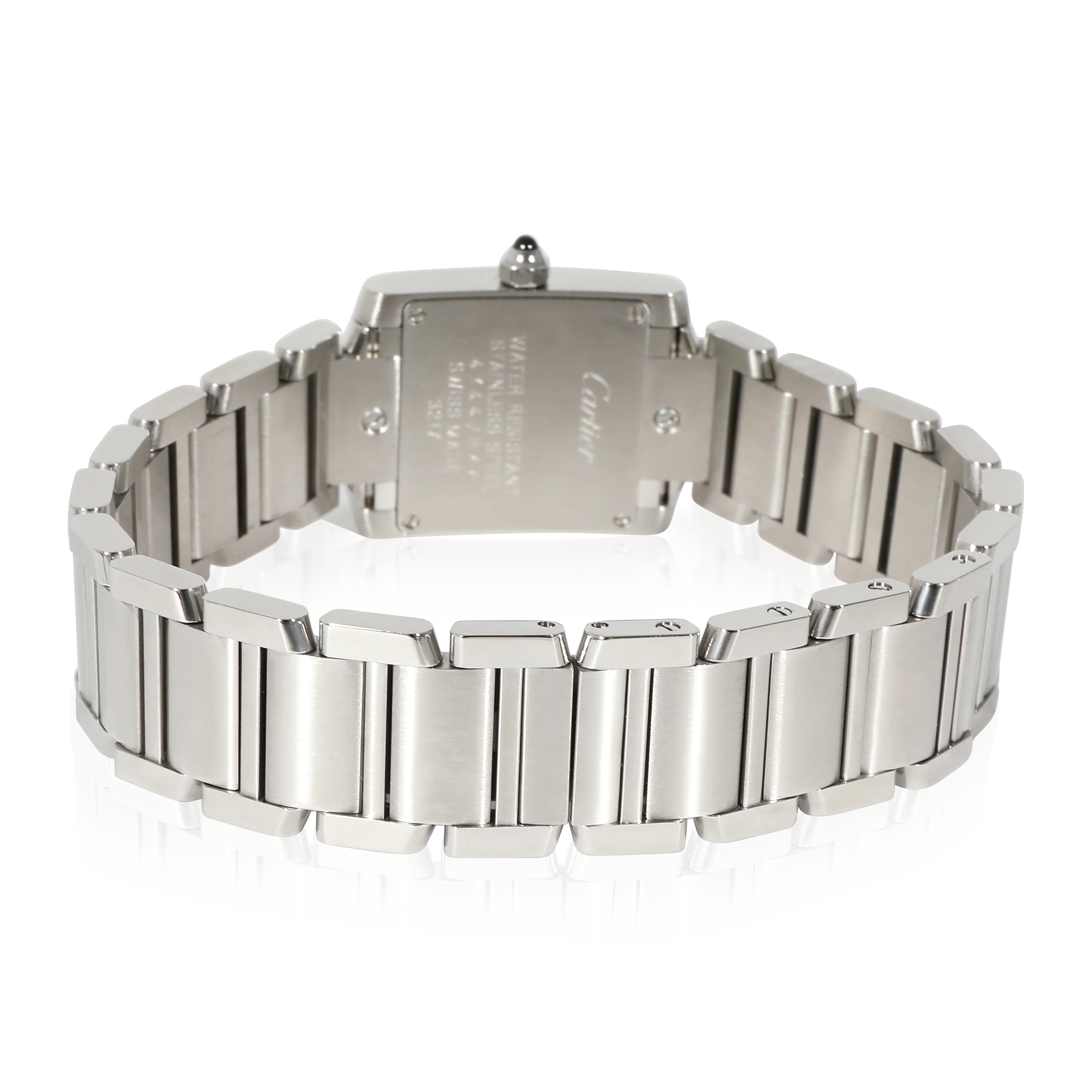 Cartier Tank Francaise W51008Q3 Womens Watch in  Stainless Steel - Image 2