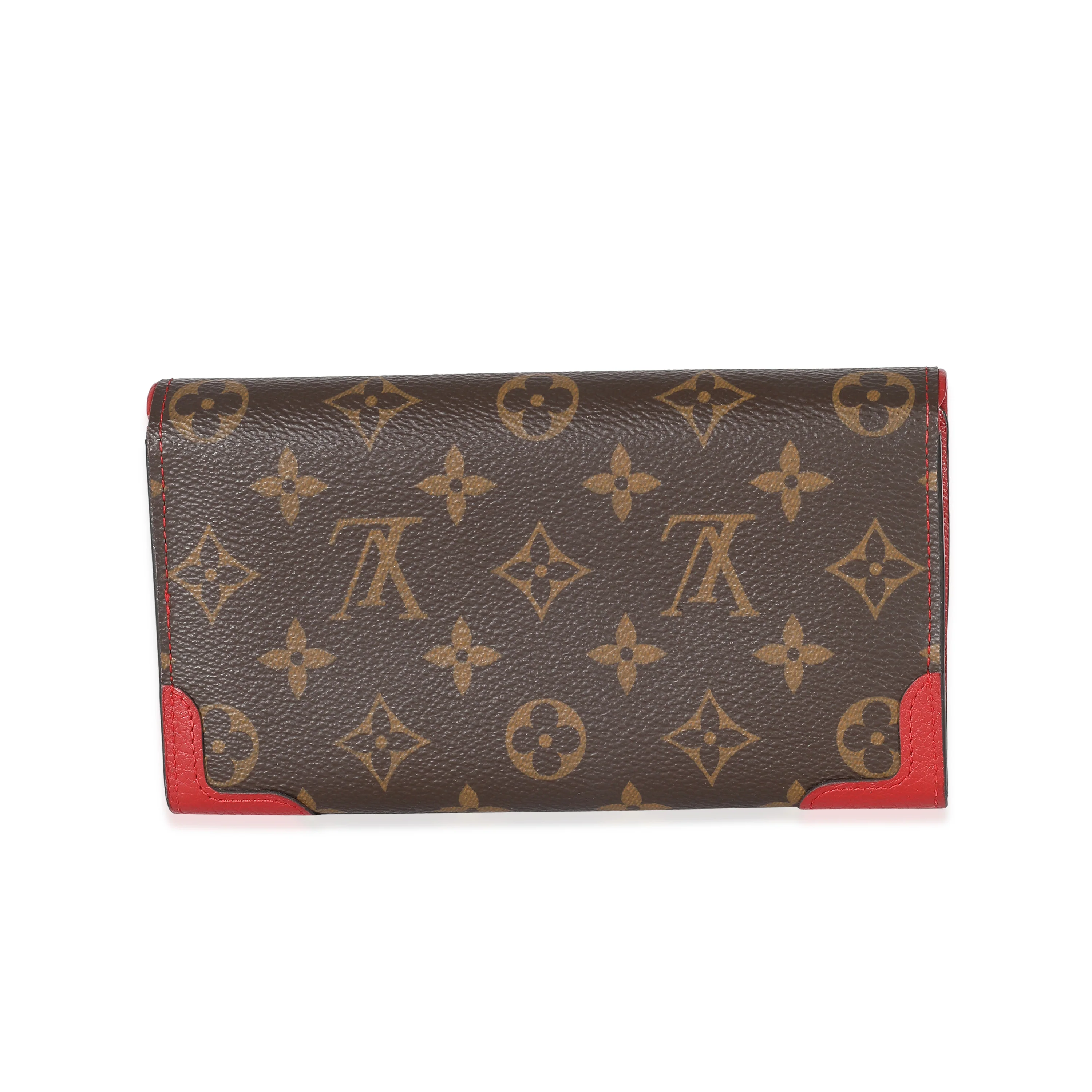 Louis Vuitton Cerise Monogram Canvas Retiro Sarah Wallet - Image 3
