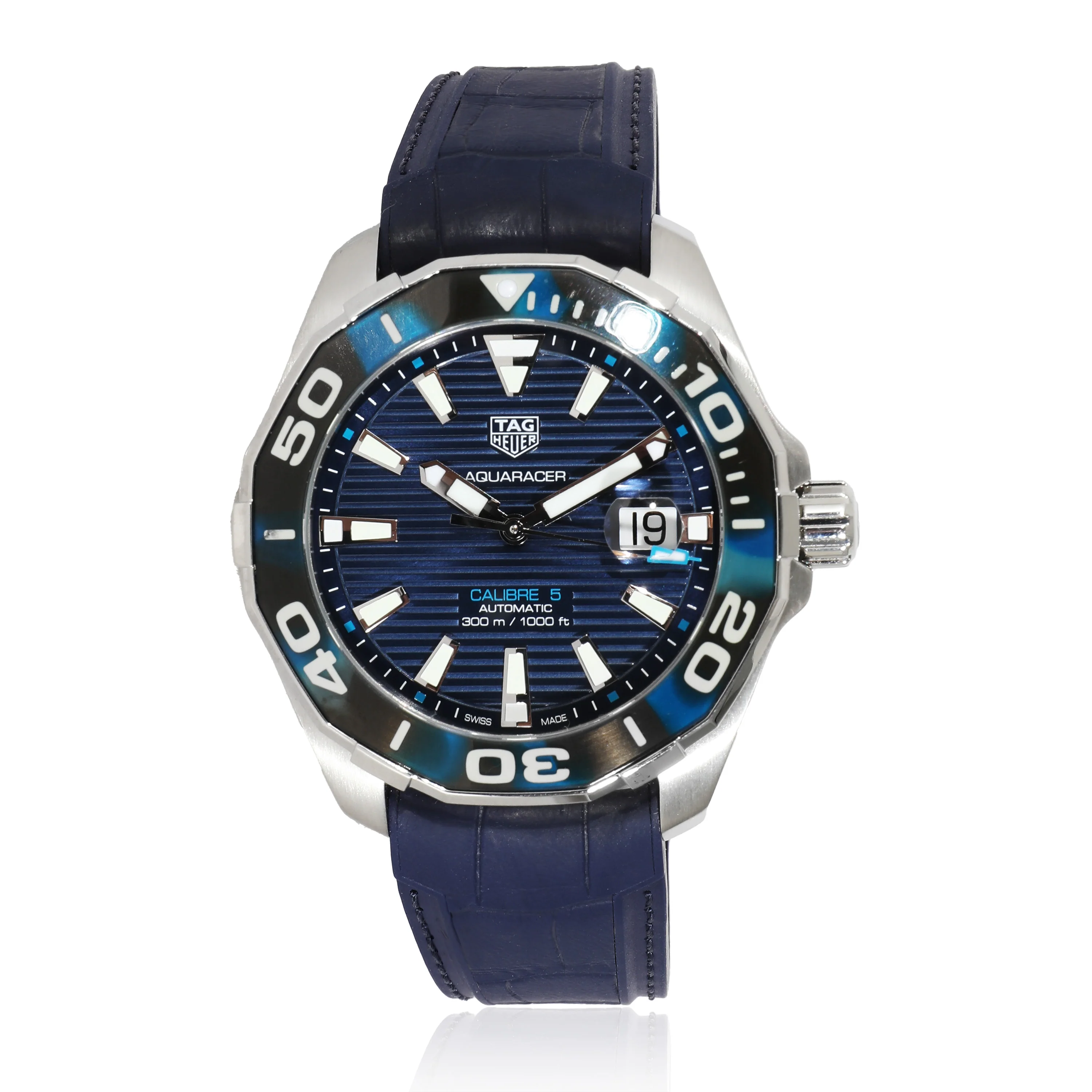 Tag Heuer Aquaracer Calibre 5 WAY201P.FT6178 Mens Watch in Stainless Steel