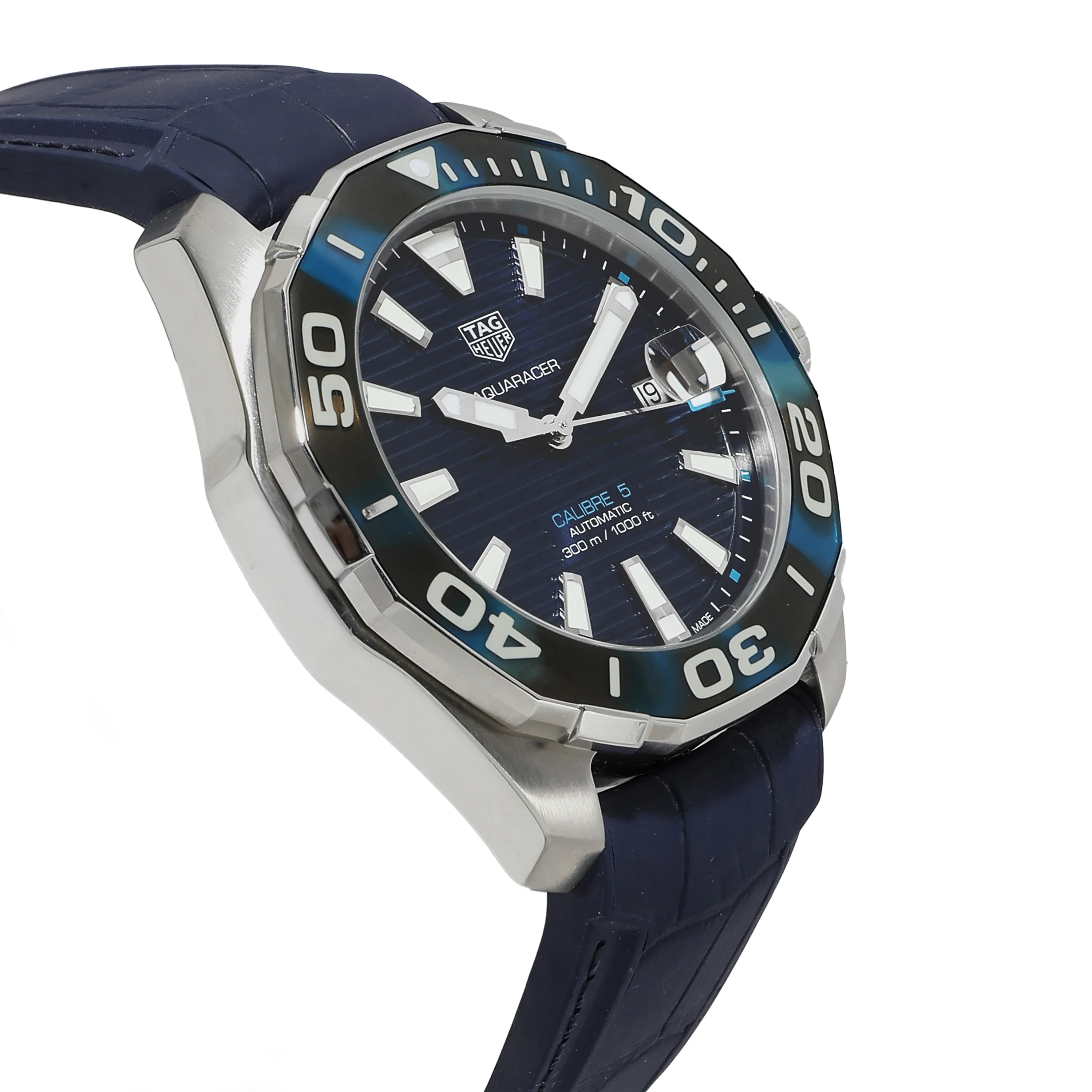 Tag Heuer Aquaracer Calibre 5 WAY201P.FT6178 Mens Watch in Stainless Steel - Image 2